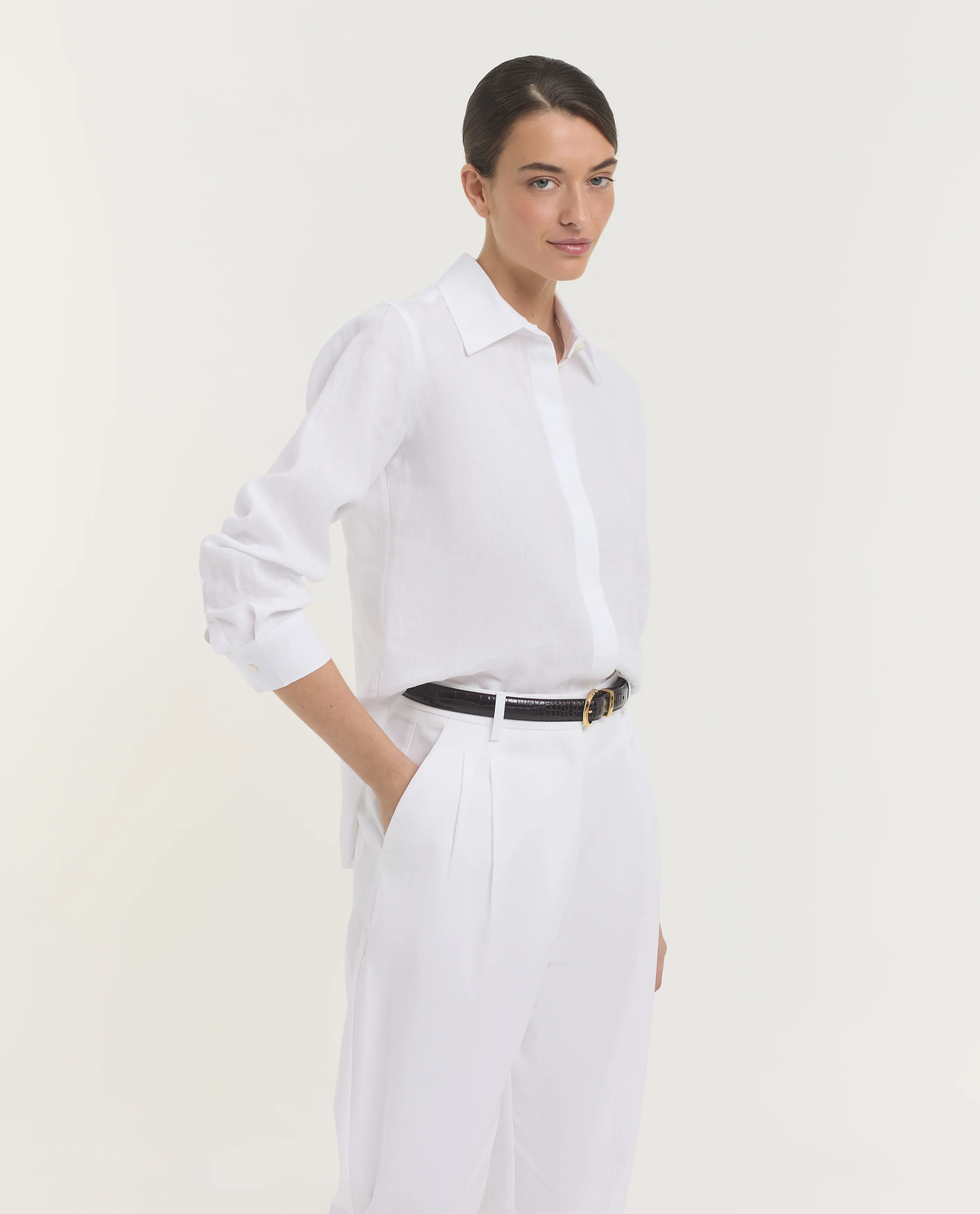 Linnen Canvas Shirt - Image 4