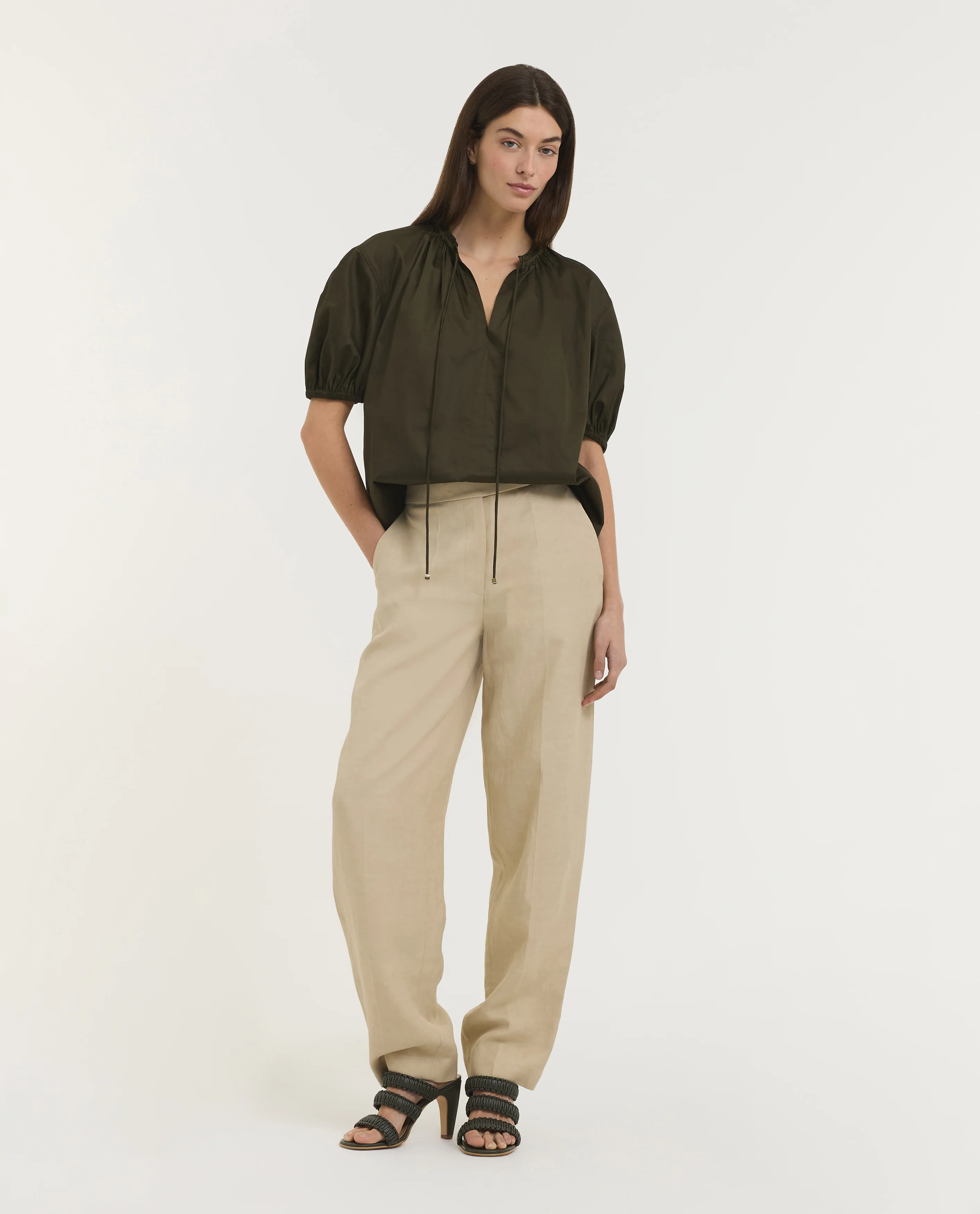 Linnen Mix Aix Pantalon