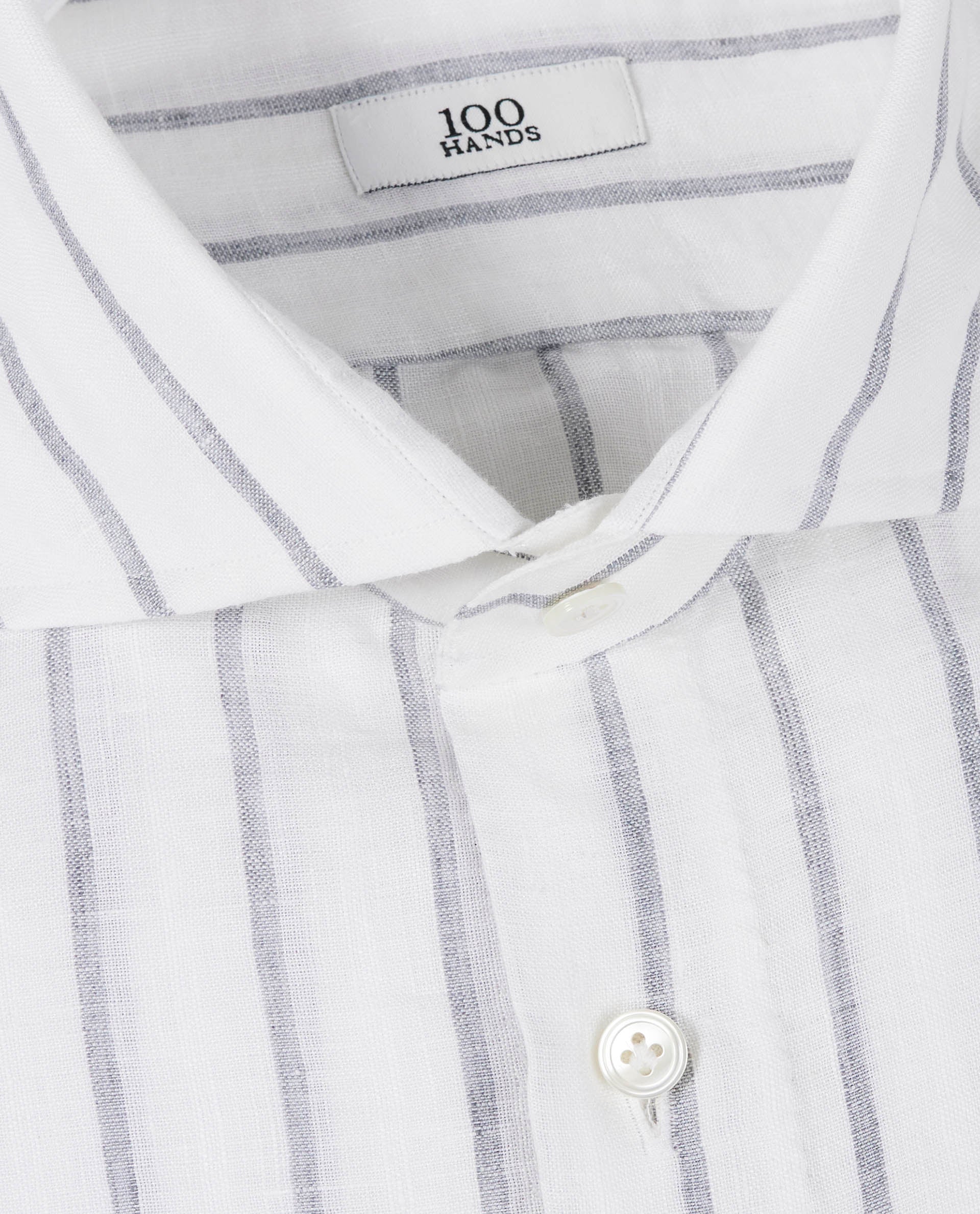 Linnen Streep Shirt - Image 4