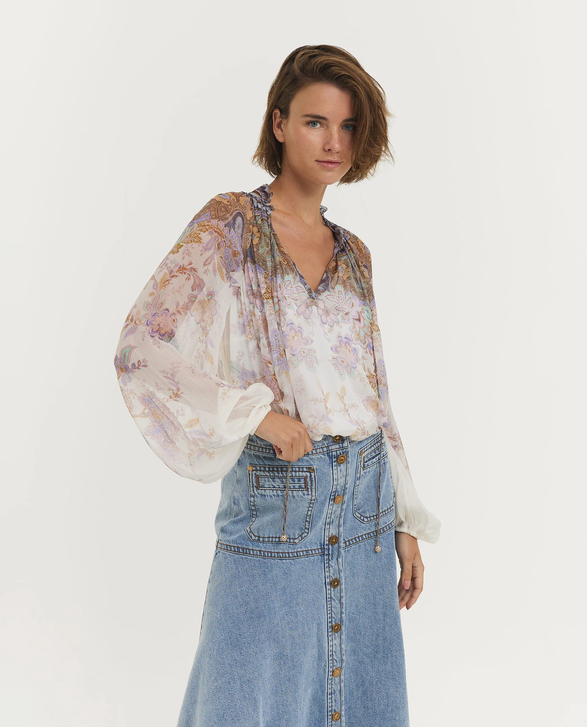 Luna Billow Blouse