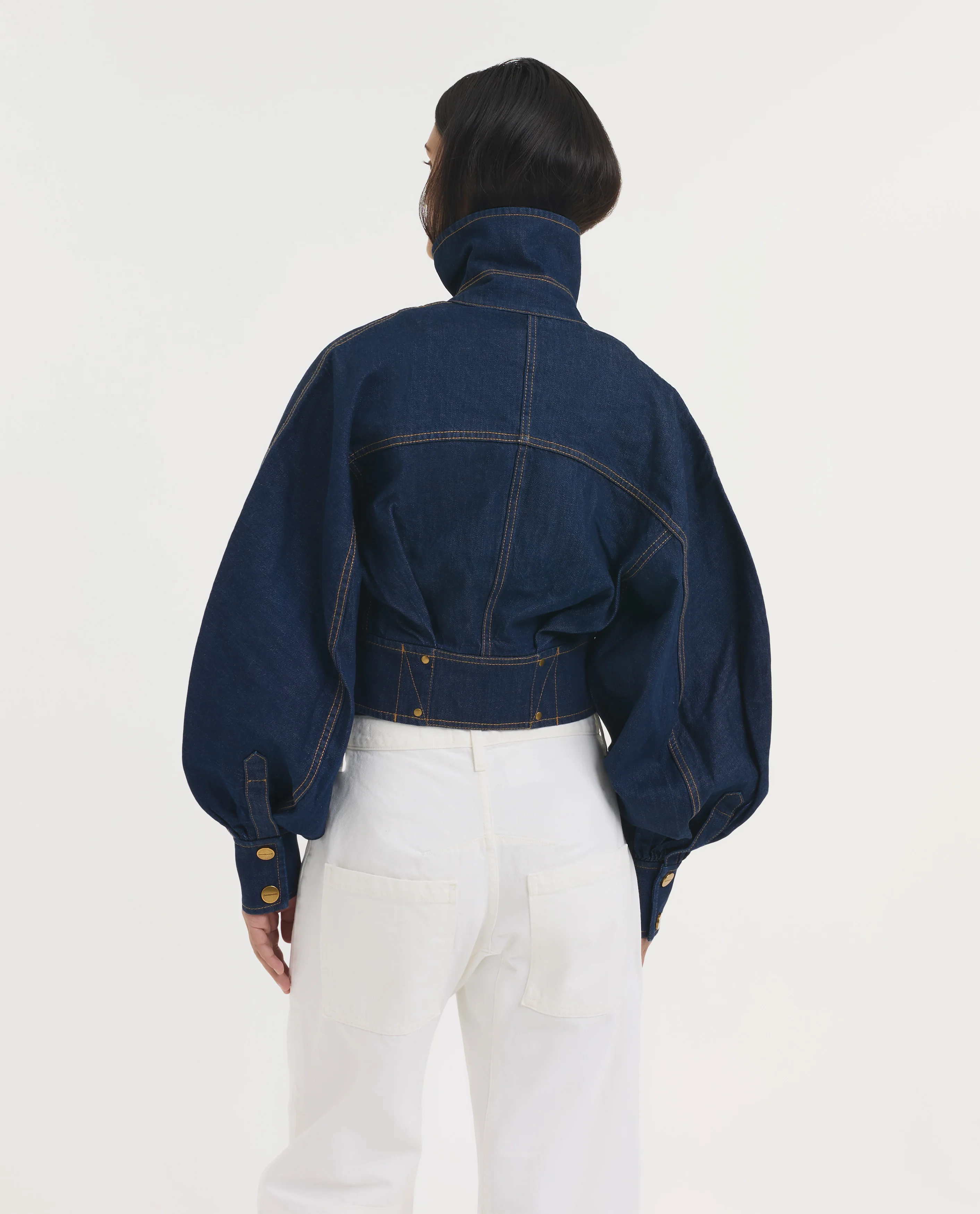 Luna Denim Bomber Jack - Image 5