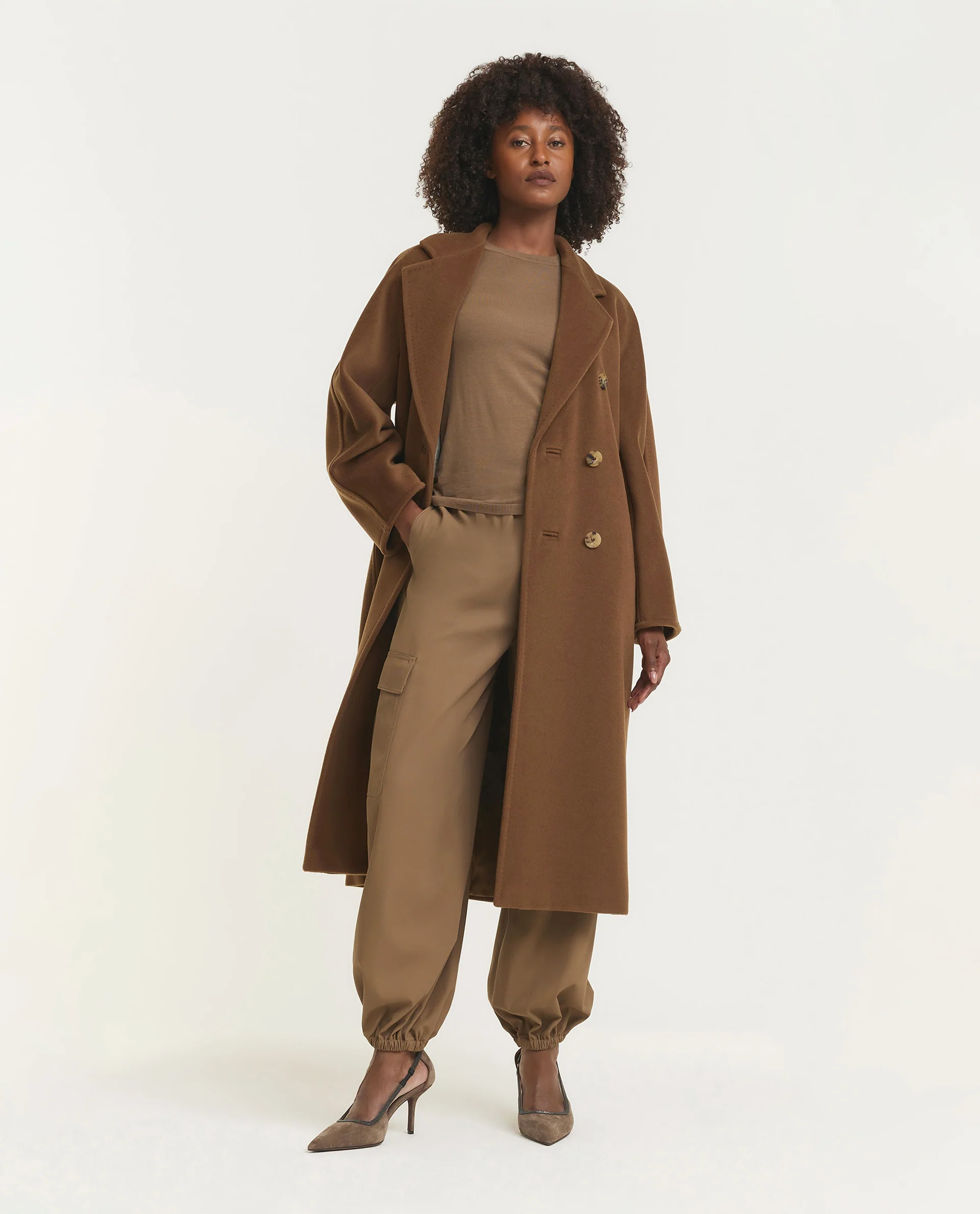 Madame Camel Coat