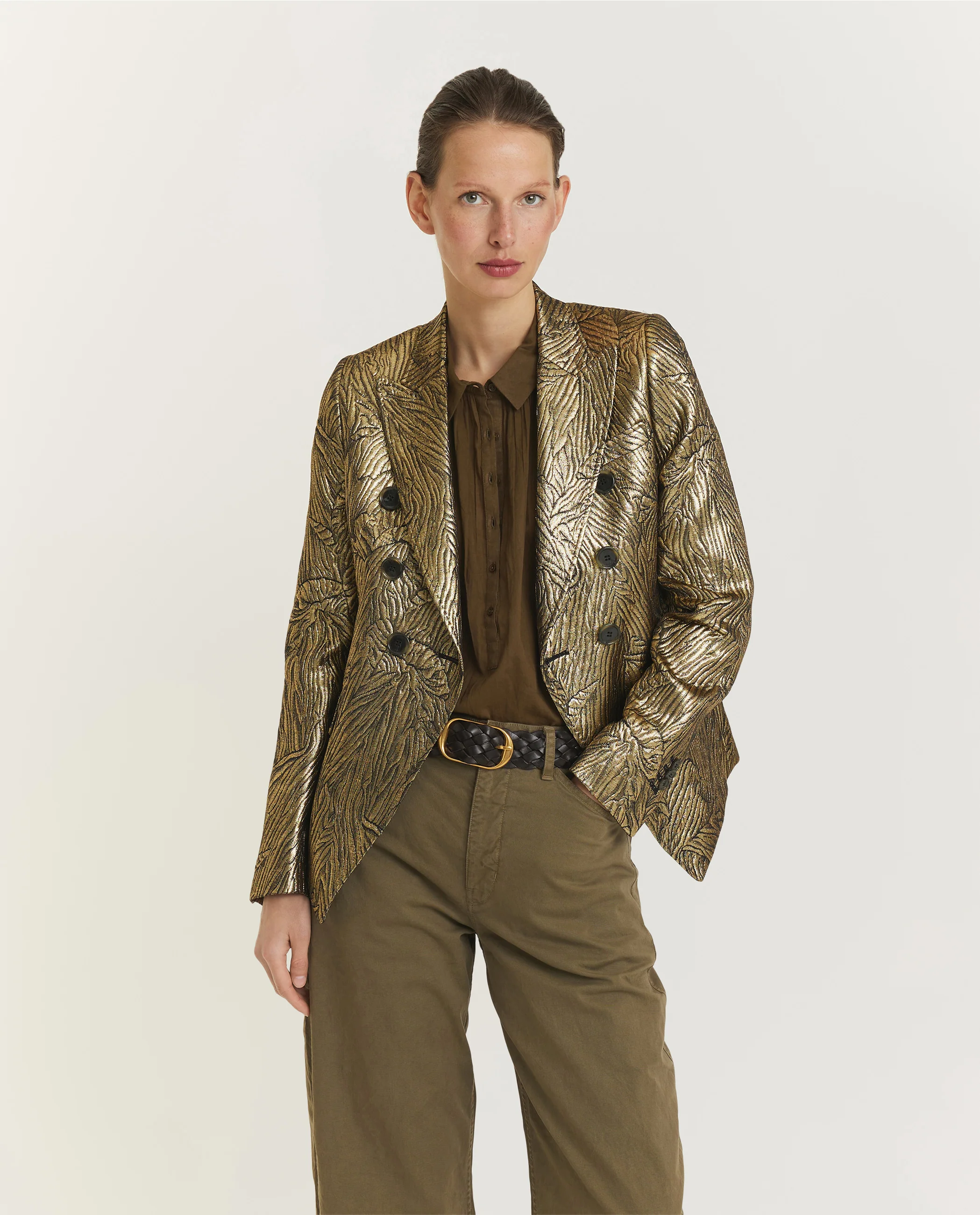Metallic Blazer