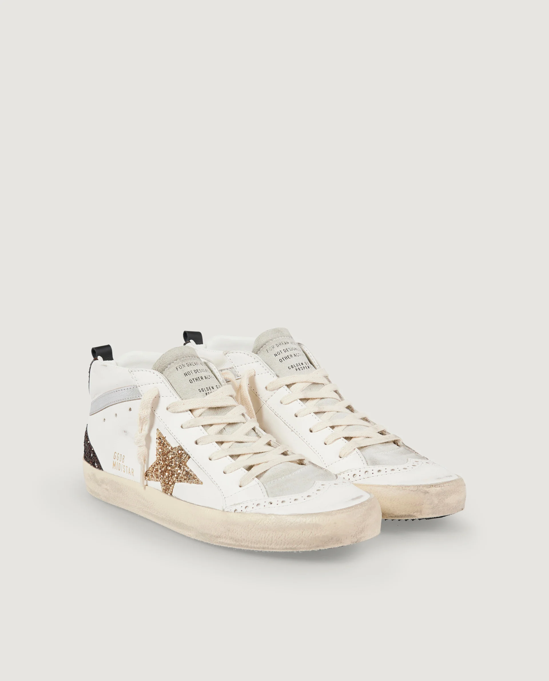 Mid star sneakers - Wit - Image 4