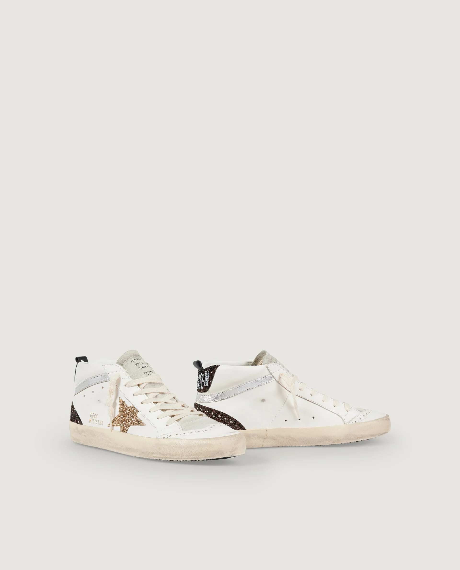 Mid star sneakers - Wit - Image 6