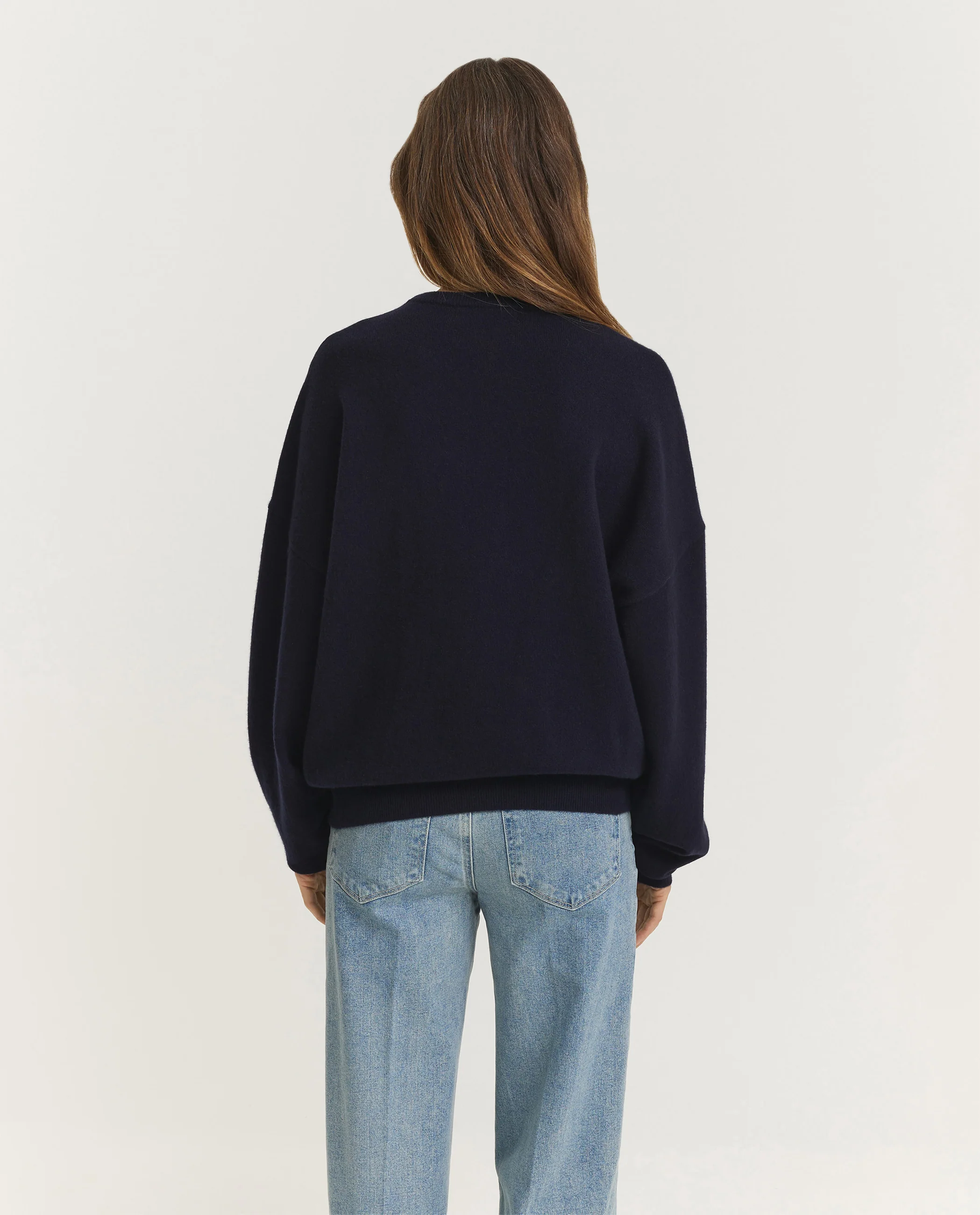 N°355 Tes Trui - Donkerblauw - Image 5