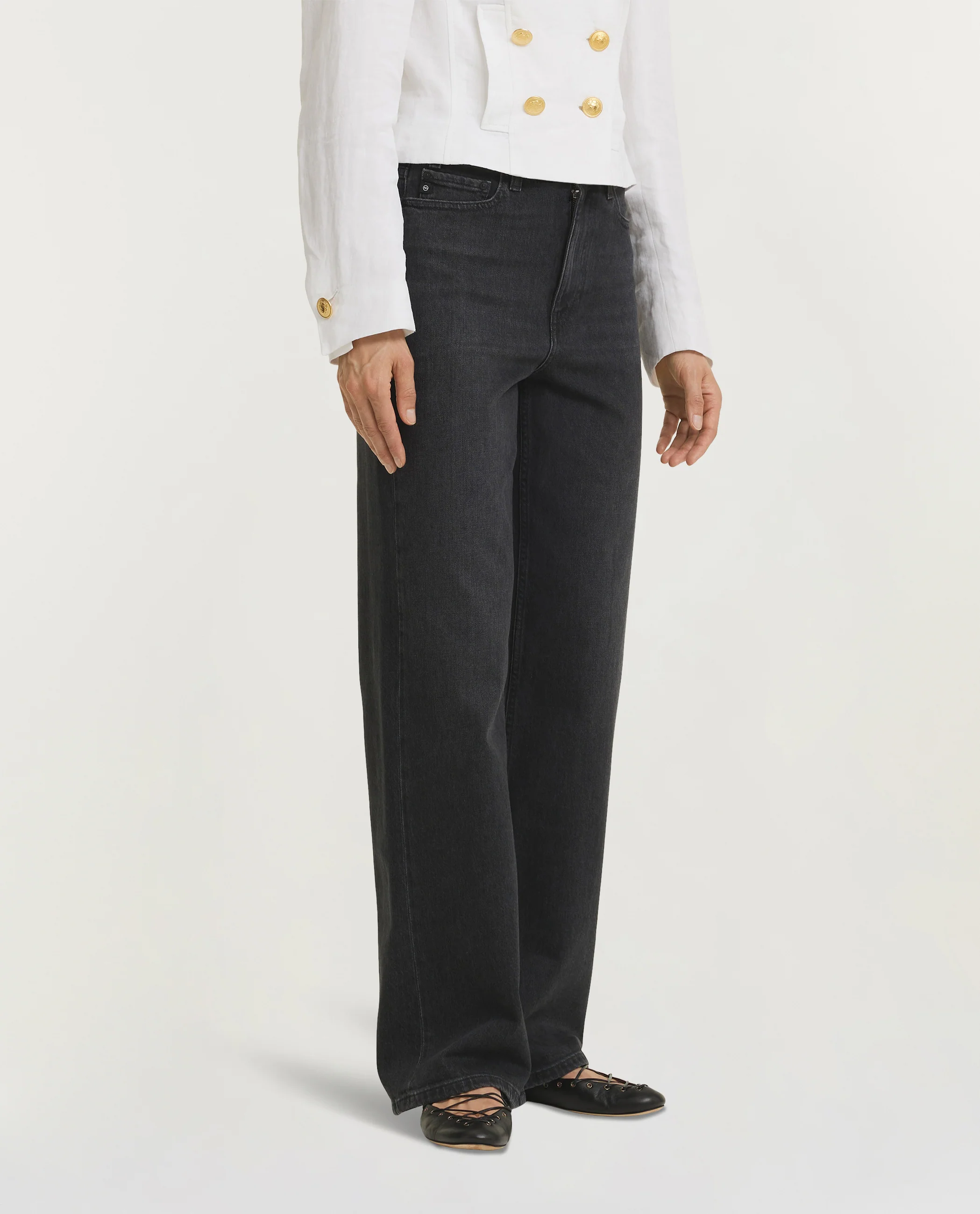 New Baggy Jeans - Zwart - Image 3