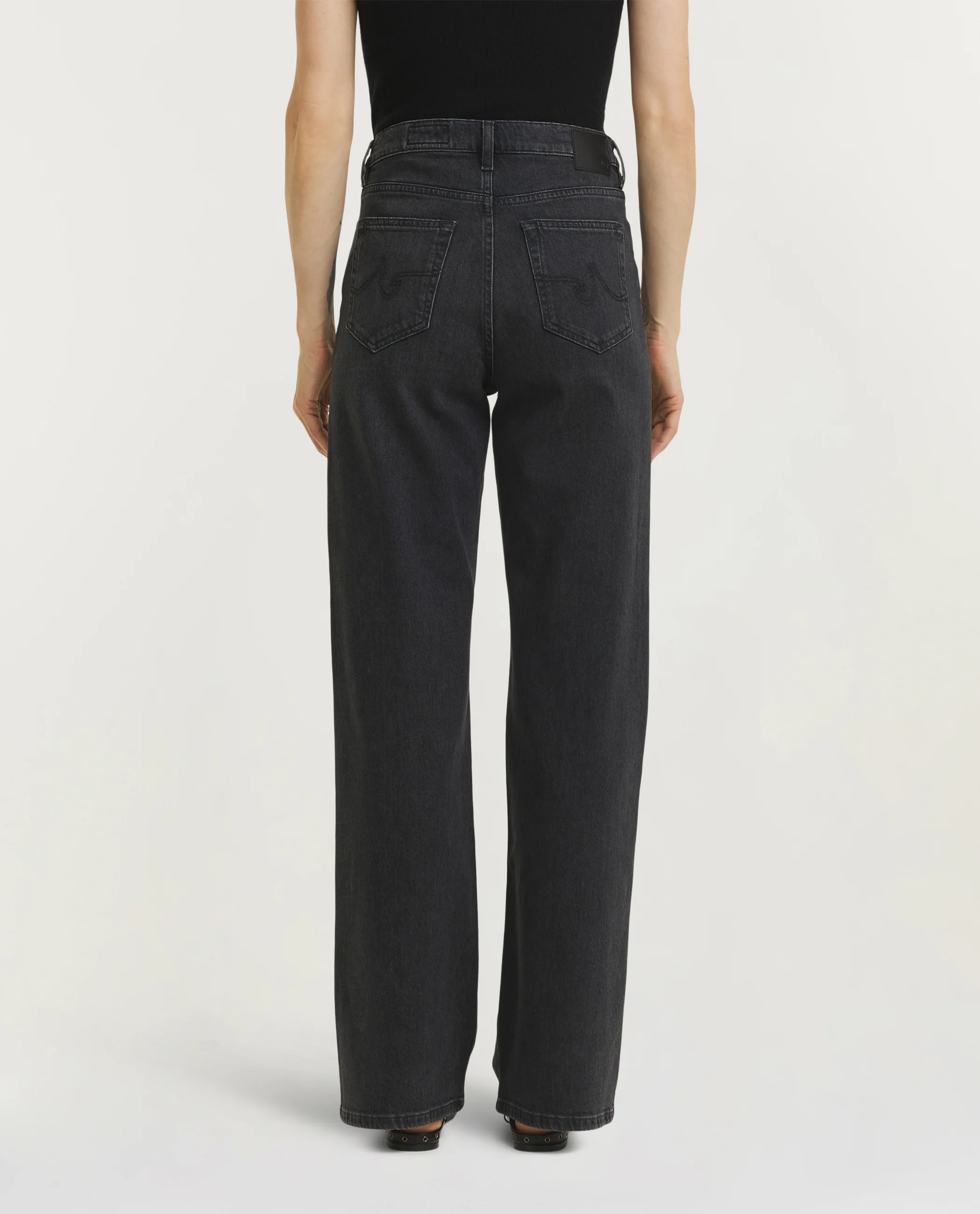 New Baggy Jeans - Zwart - Image 4