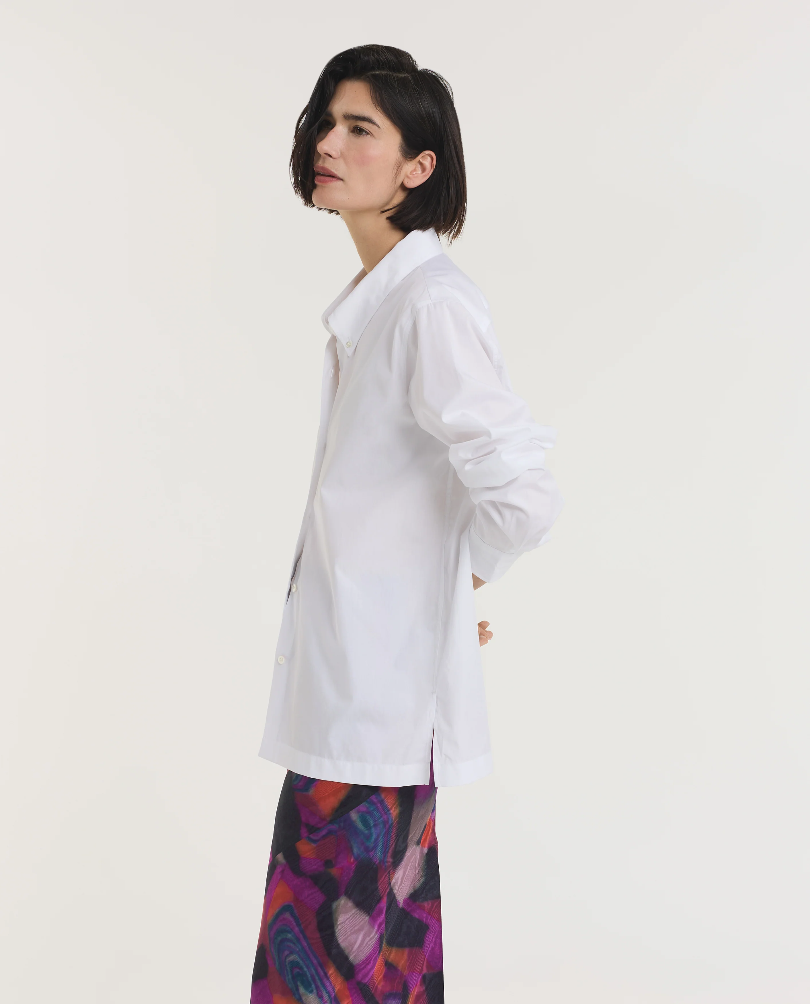 Oversized Button-Down Shirt - Image 3