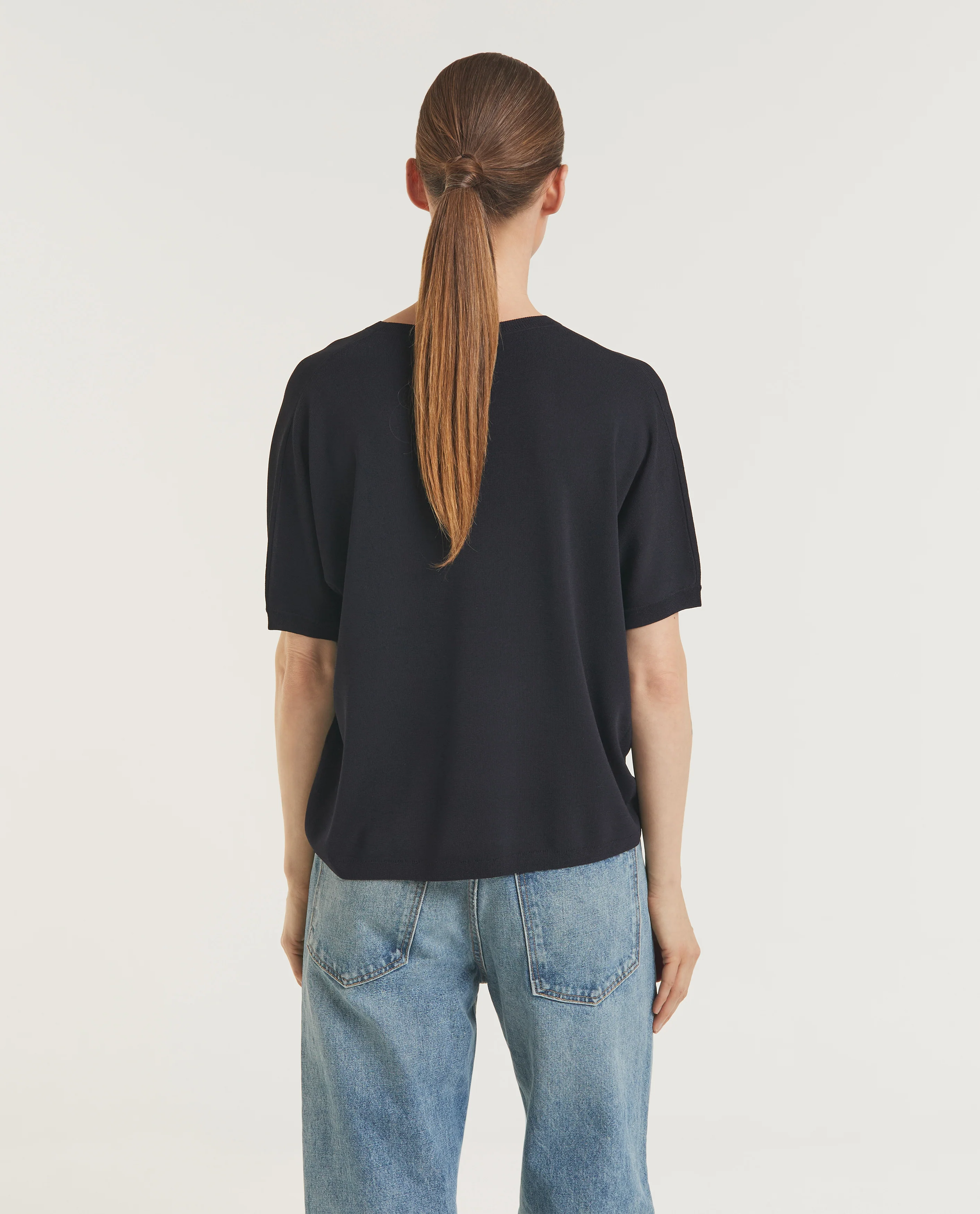 Oversized Knit T-Shirt - Image 4