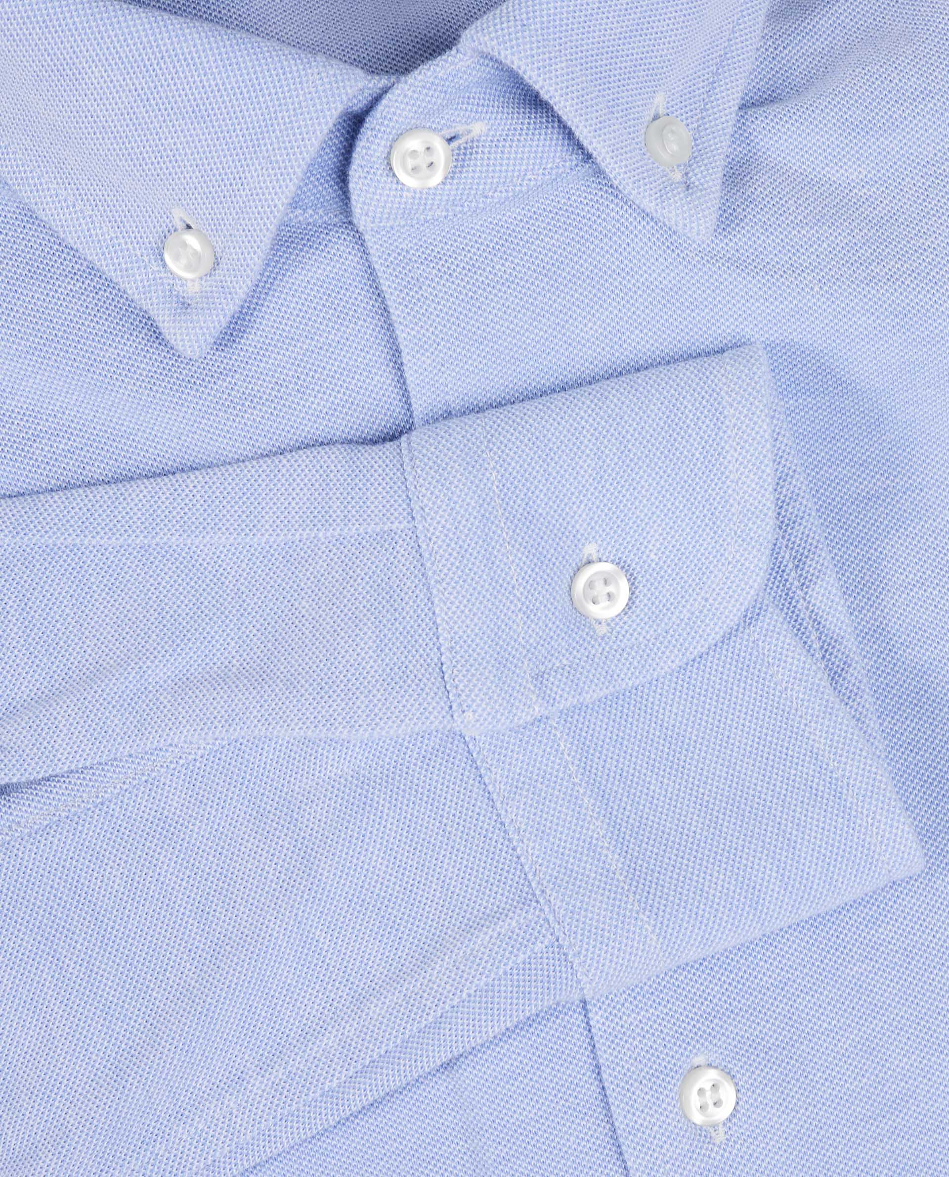 Pique Buttondown Shirt - Lichtblauw - Image 3