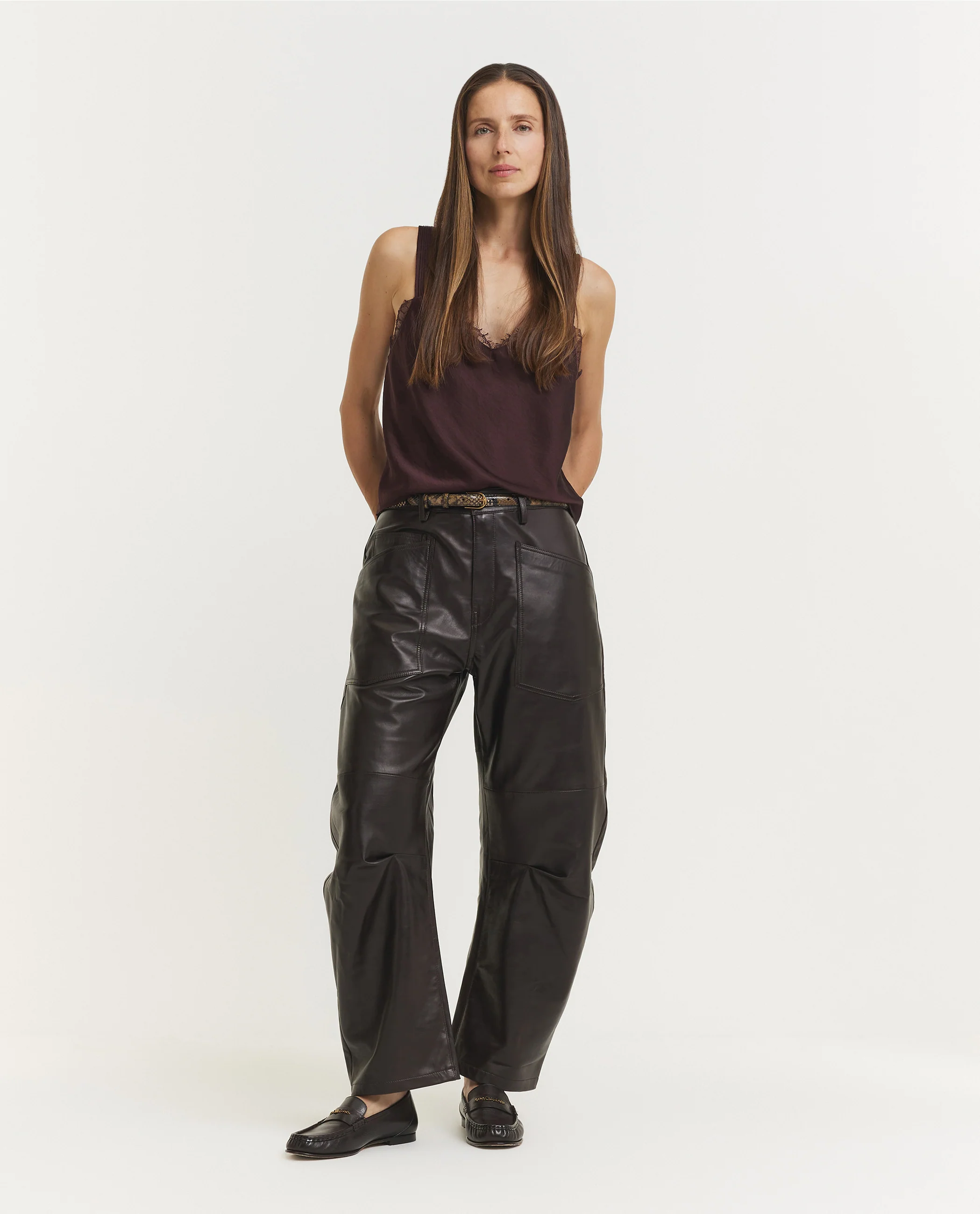 Placed Kanten Cami Top - Image 3