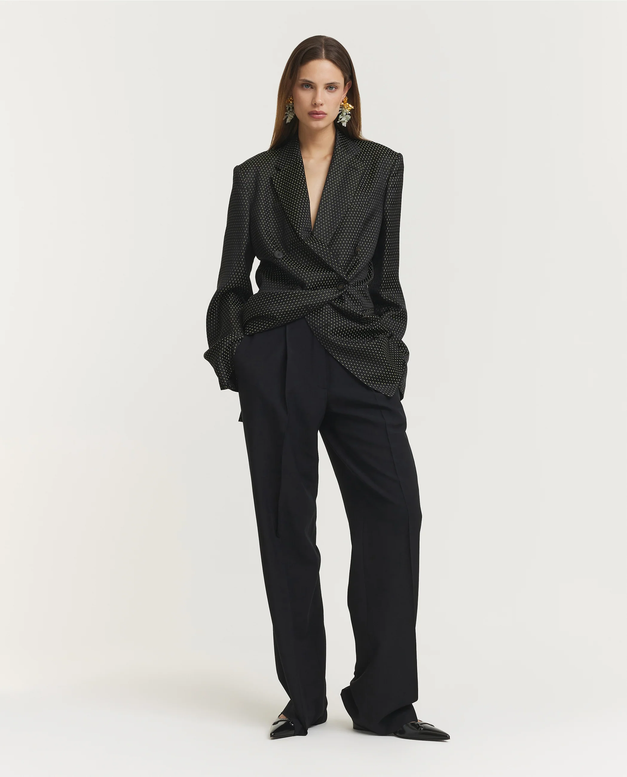 Portias Wol Mohair Pantalon