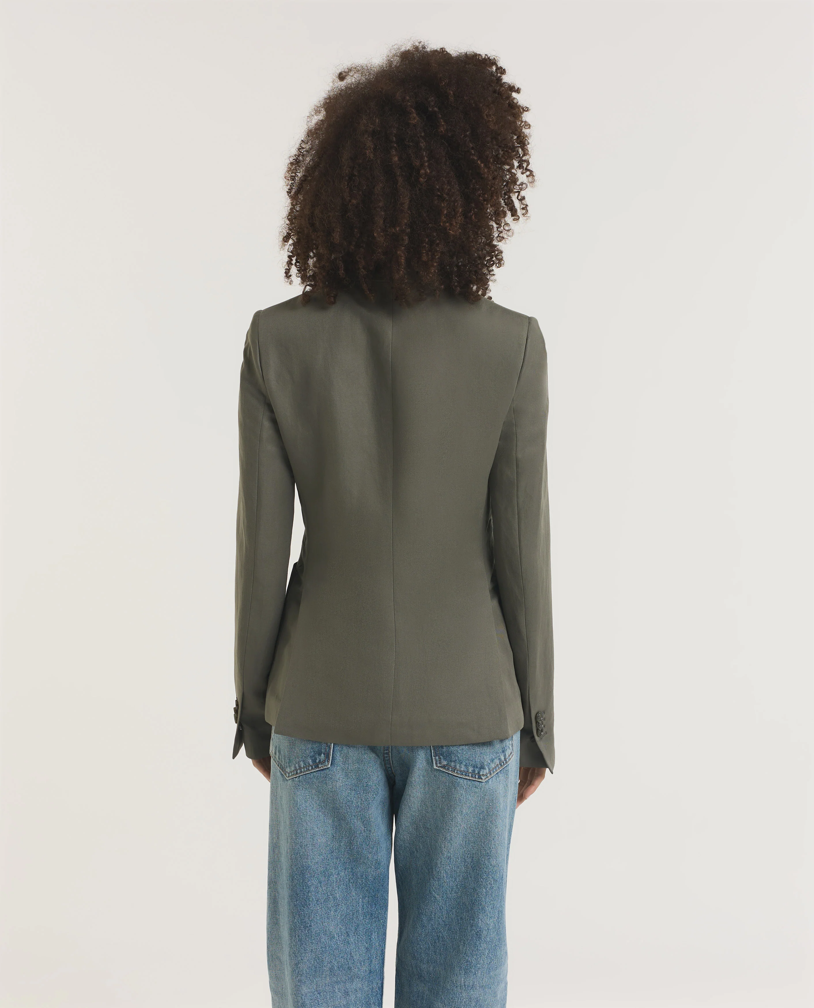 Ramie Mix Blazer - Image 5