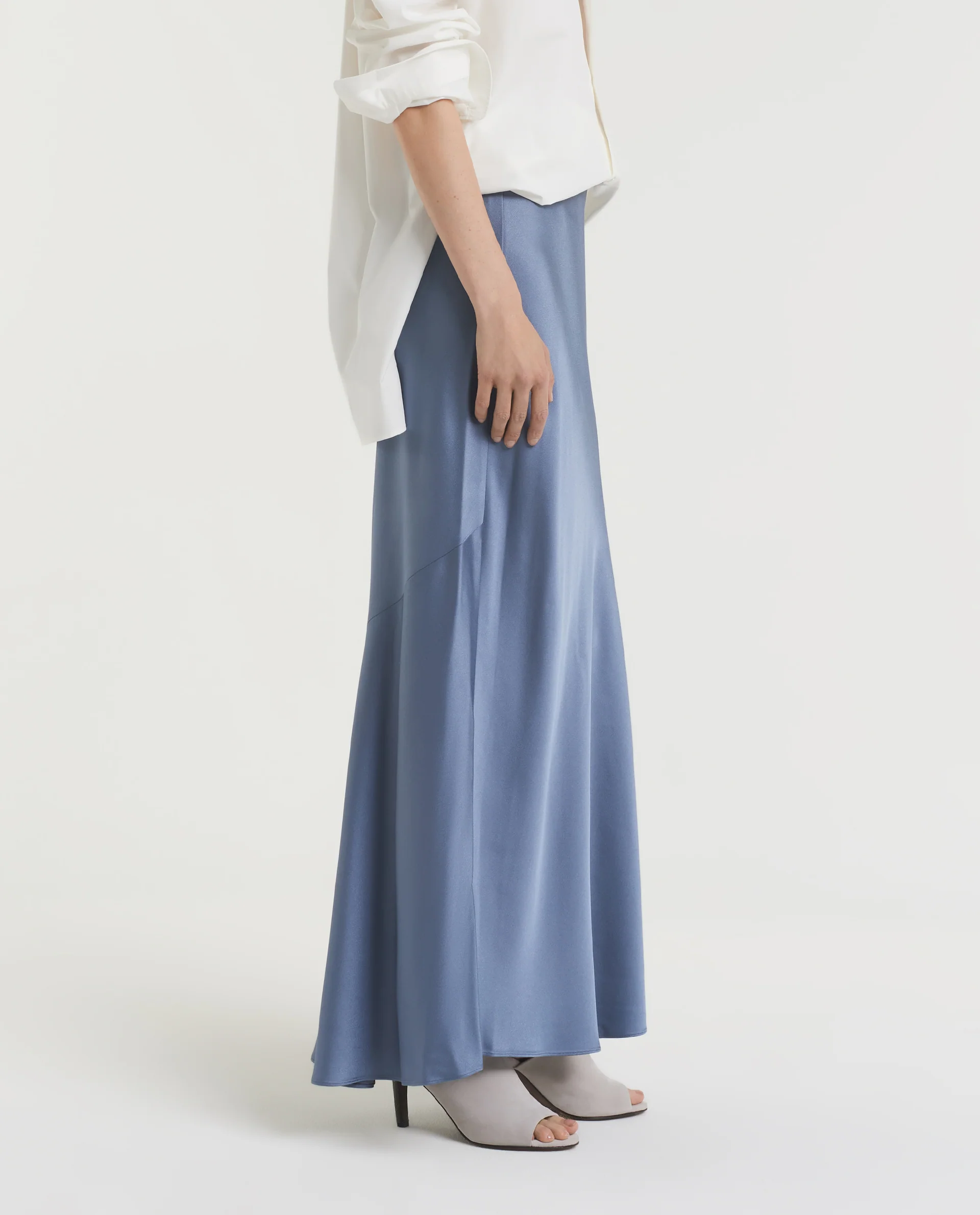 Satijnen Maxi Slip Rok - Image 3