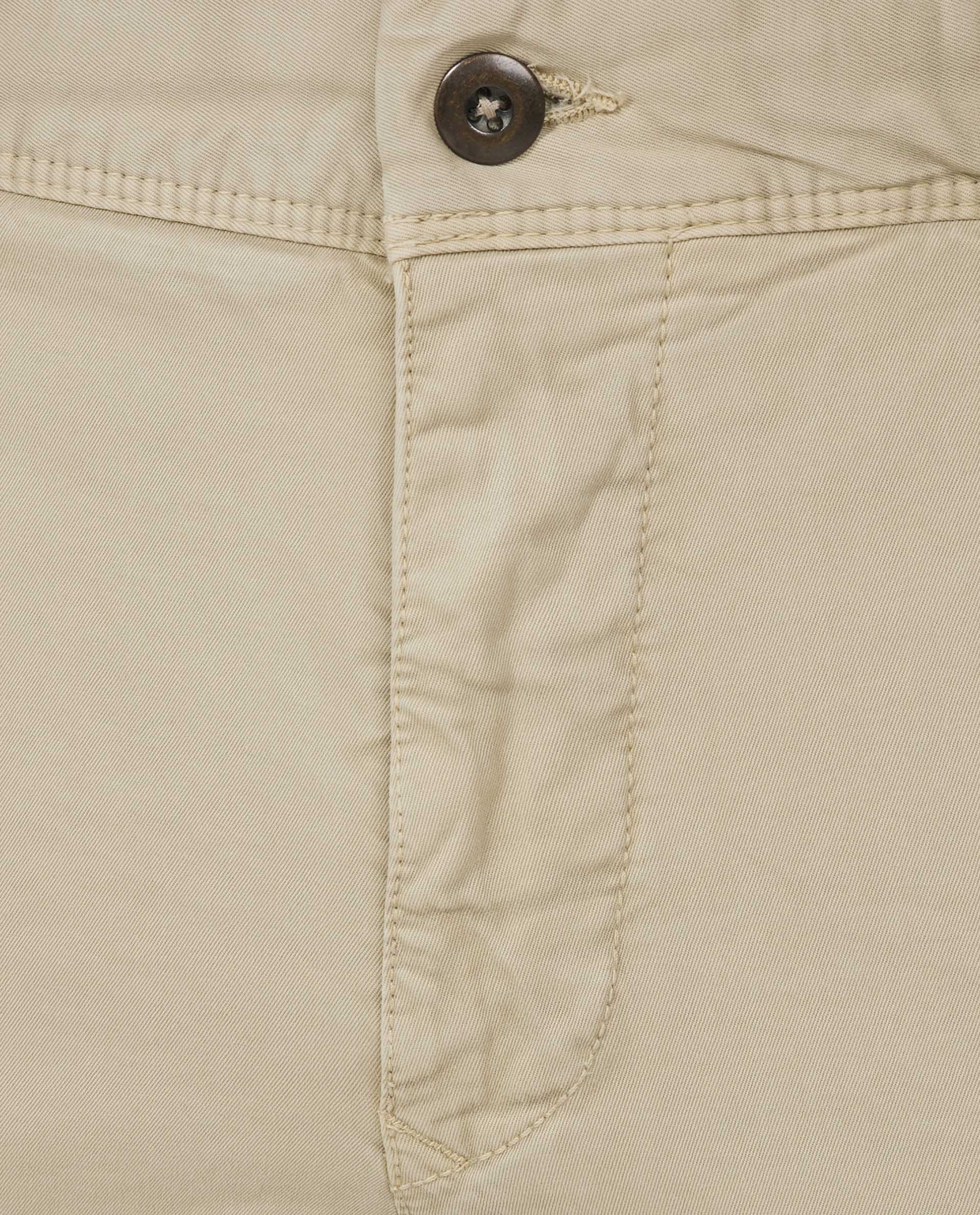 Stretch-katoenen broek - Lichtbruin - Image 3
