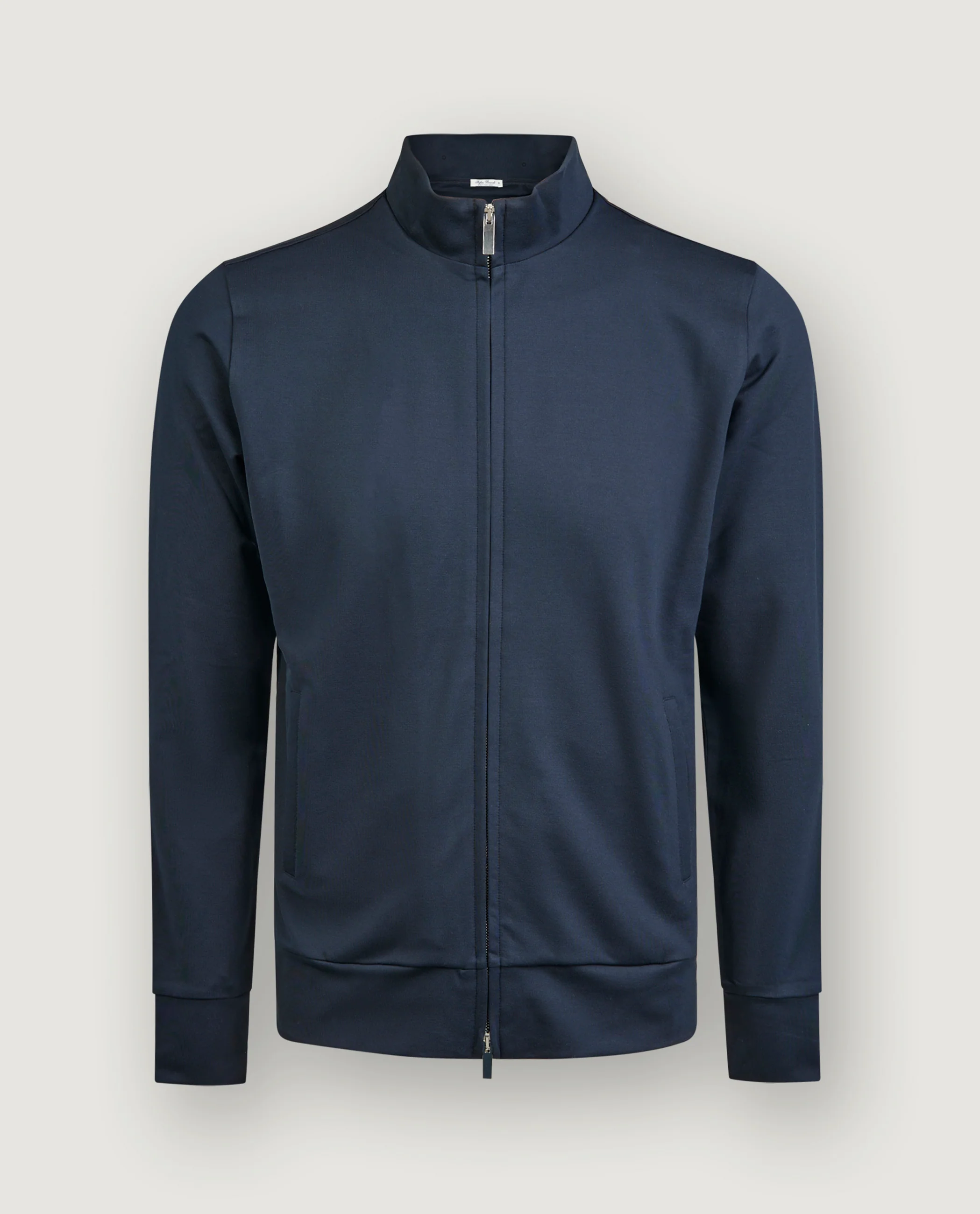 Stretch Katoenen Zip Vest