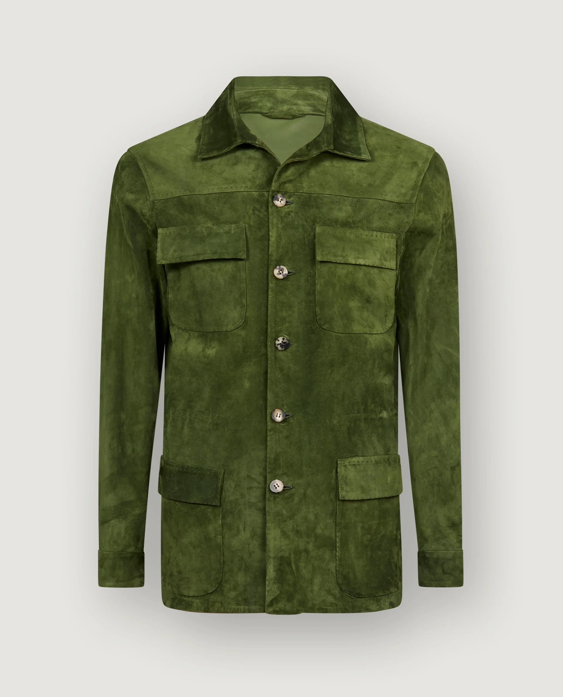 Suede Overshirt