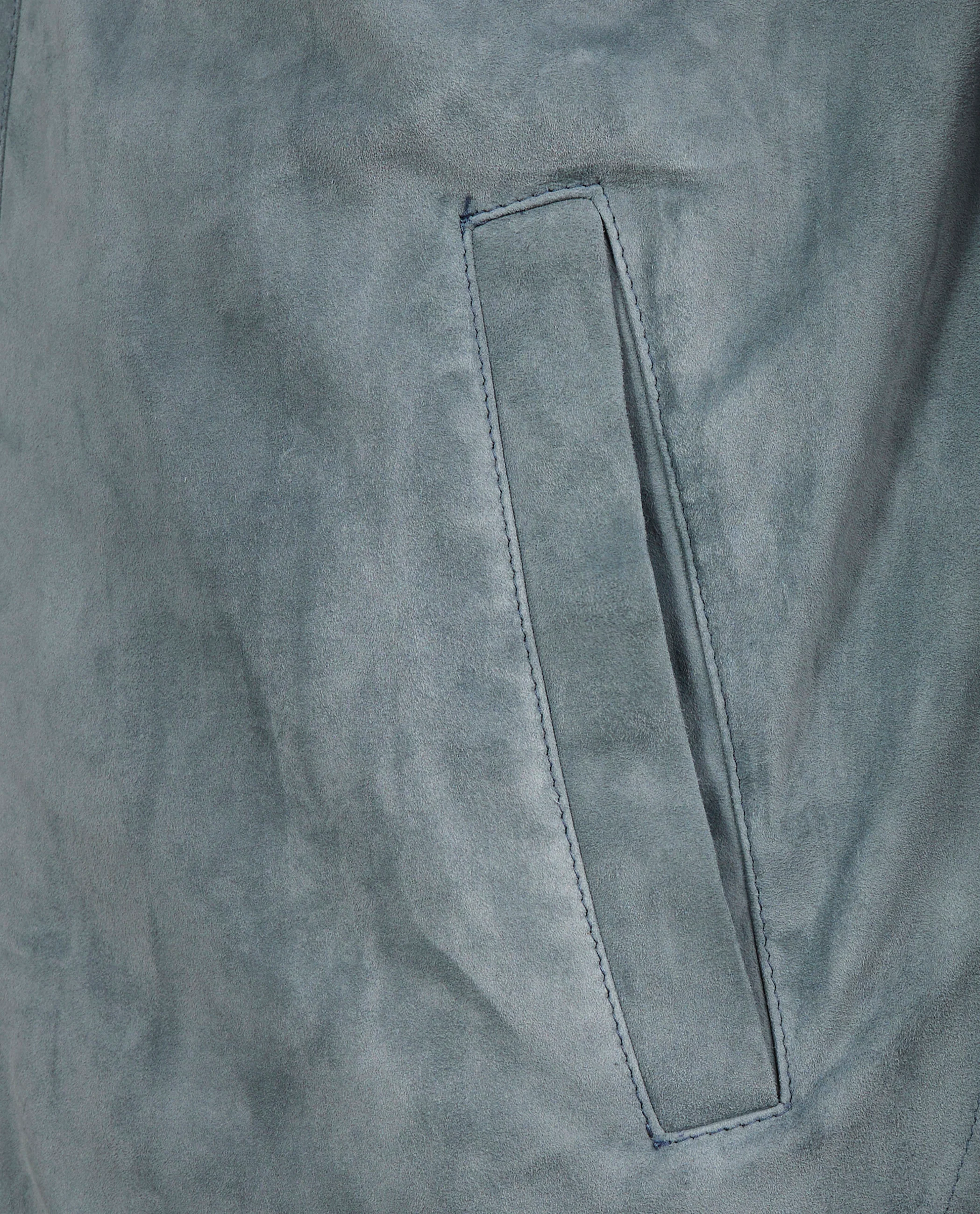 Suede Overshirt - Lichtblauw - Image 5