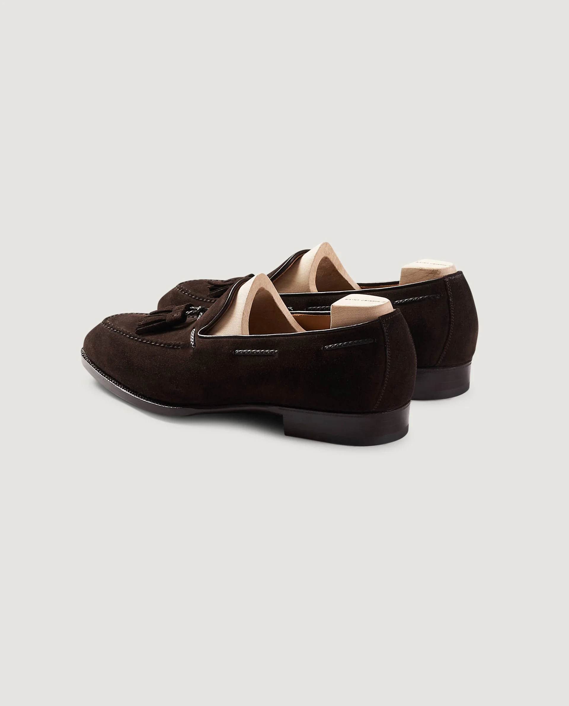 Suede Tassel Loafer - Image 9