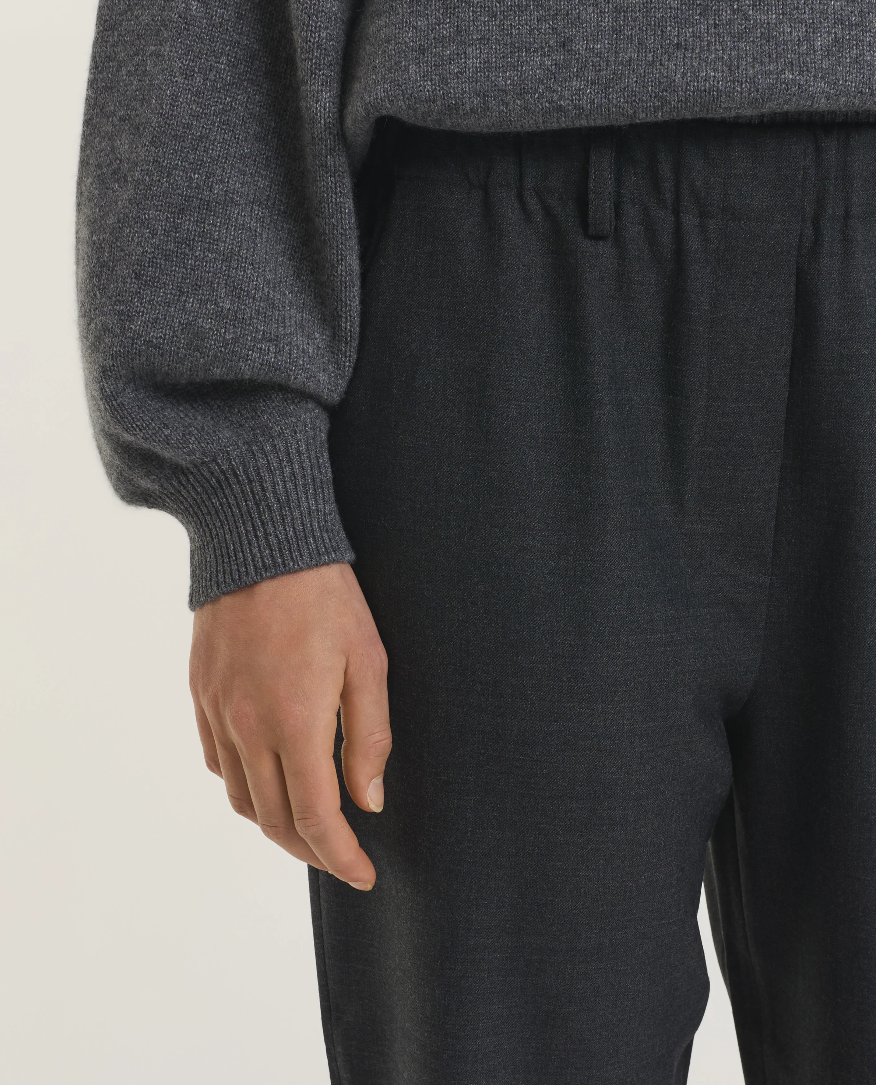 Tapered Wol Mix Broek - Image 5