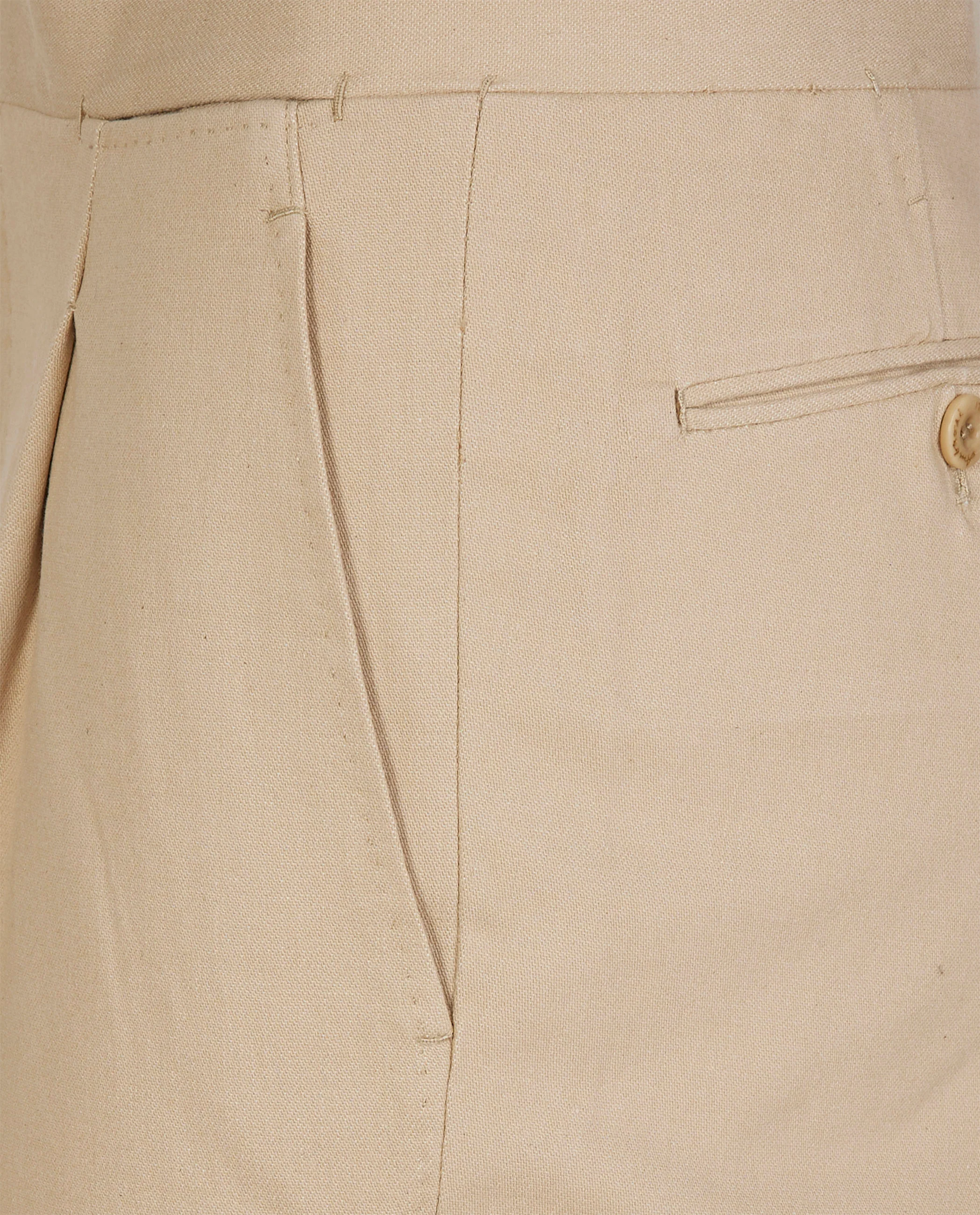 Twill Katoenen Broek - Lichtbruin - Image 7