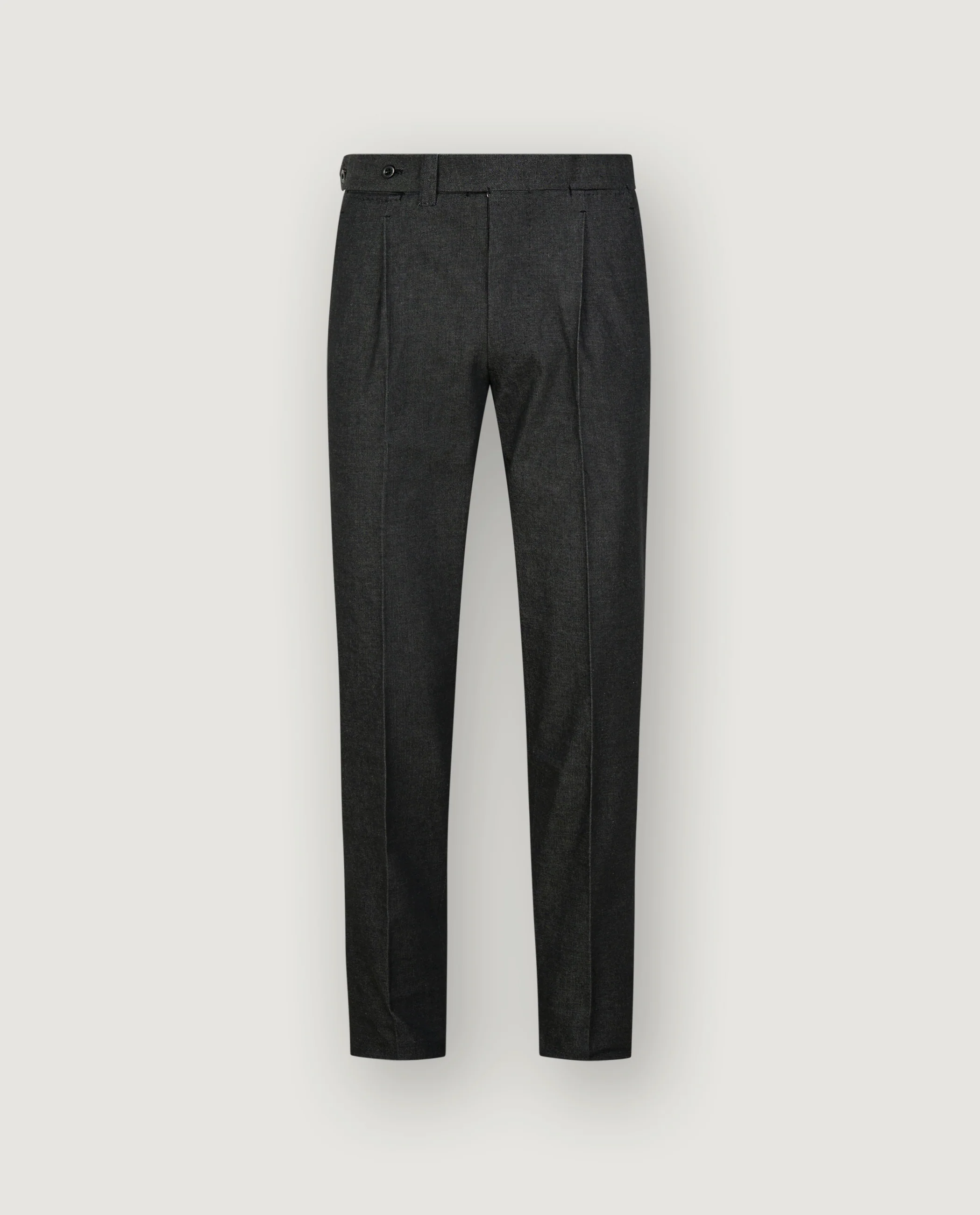 Twill Katoenen Broek - Zwart