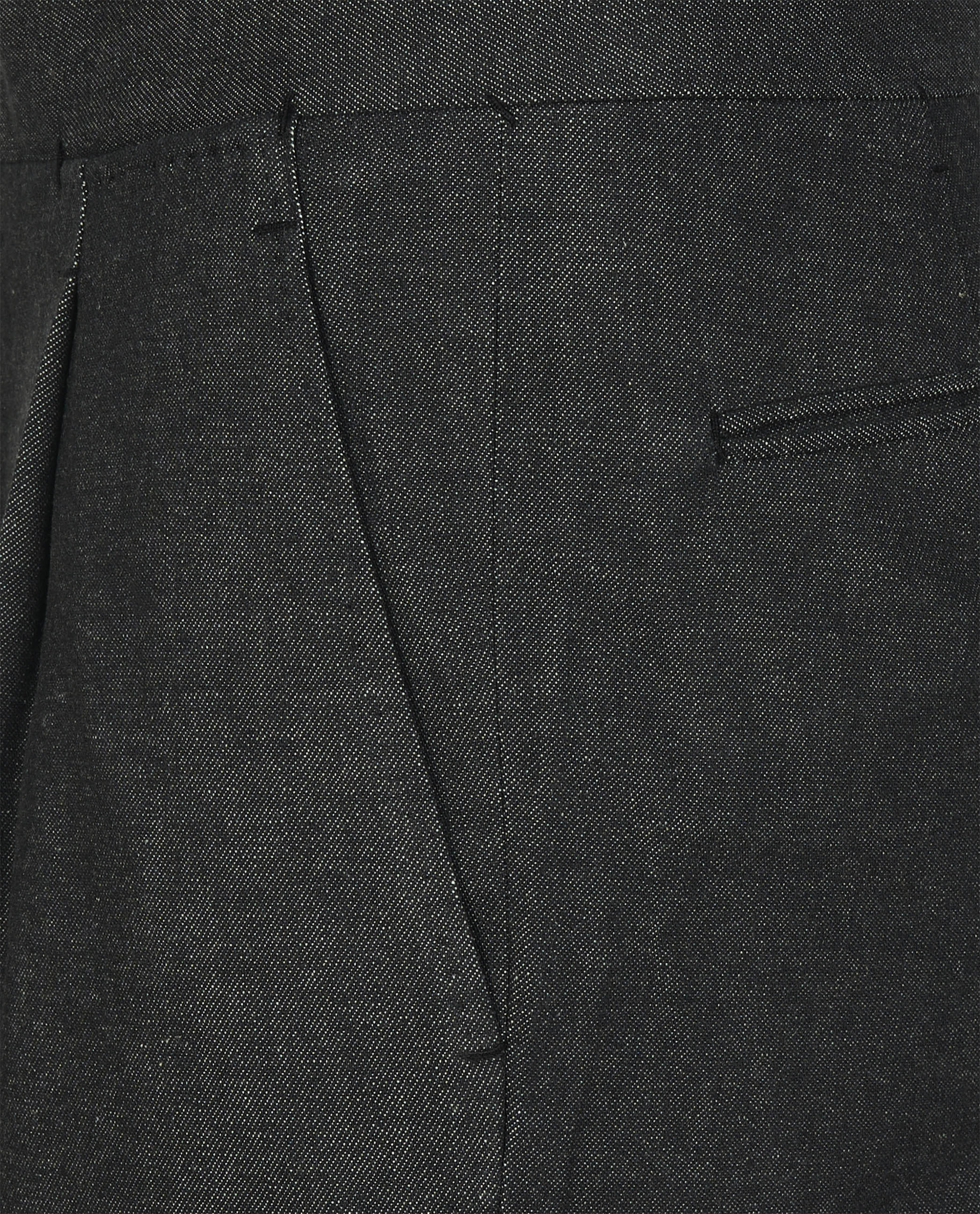Twill Katoenen Broek - Zwart - Image 4