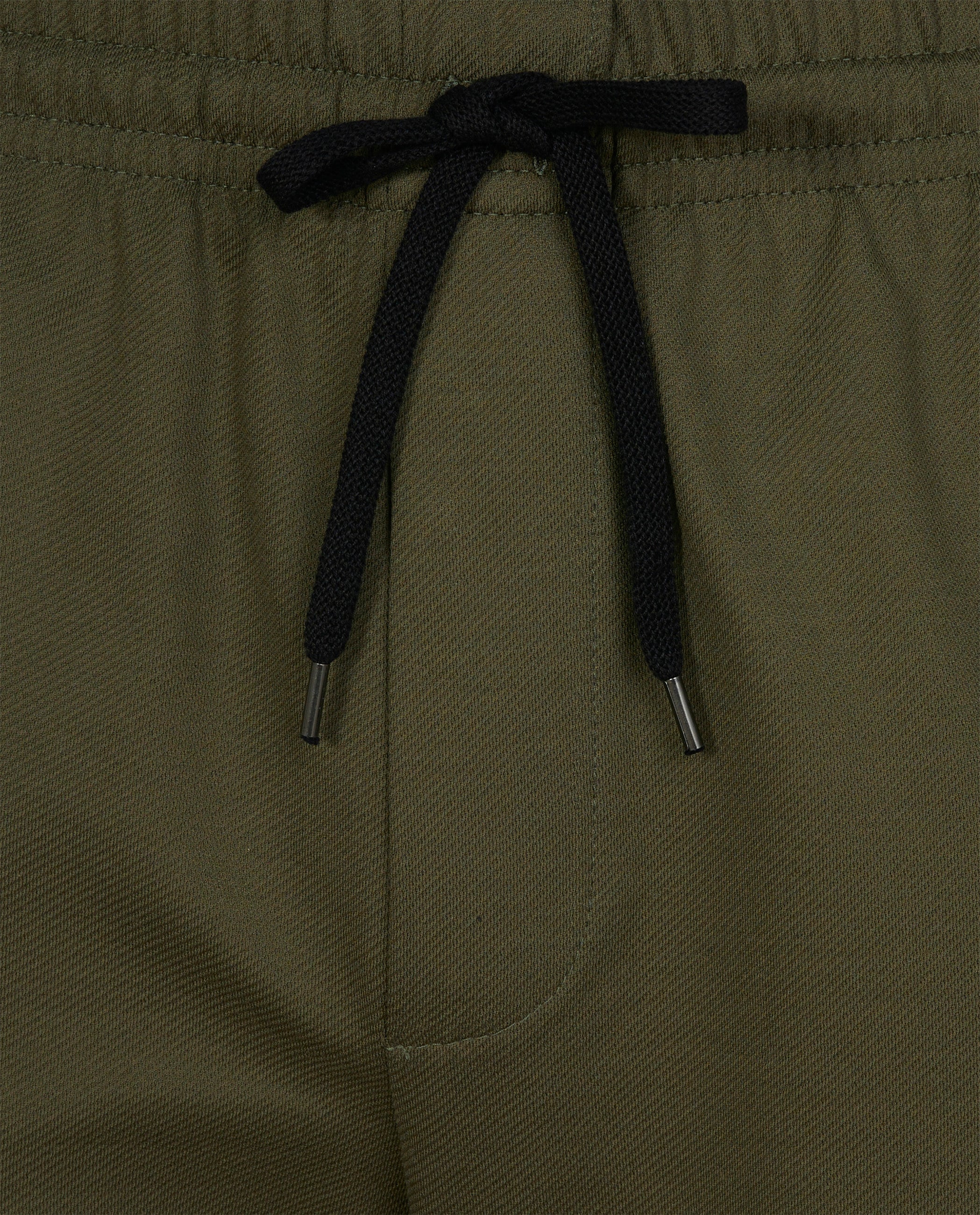Twill Katoenen Jogger - Groen - Image 2
