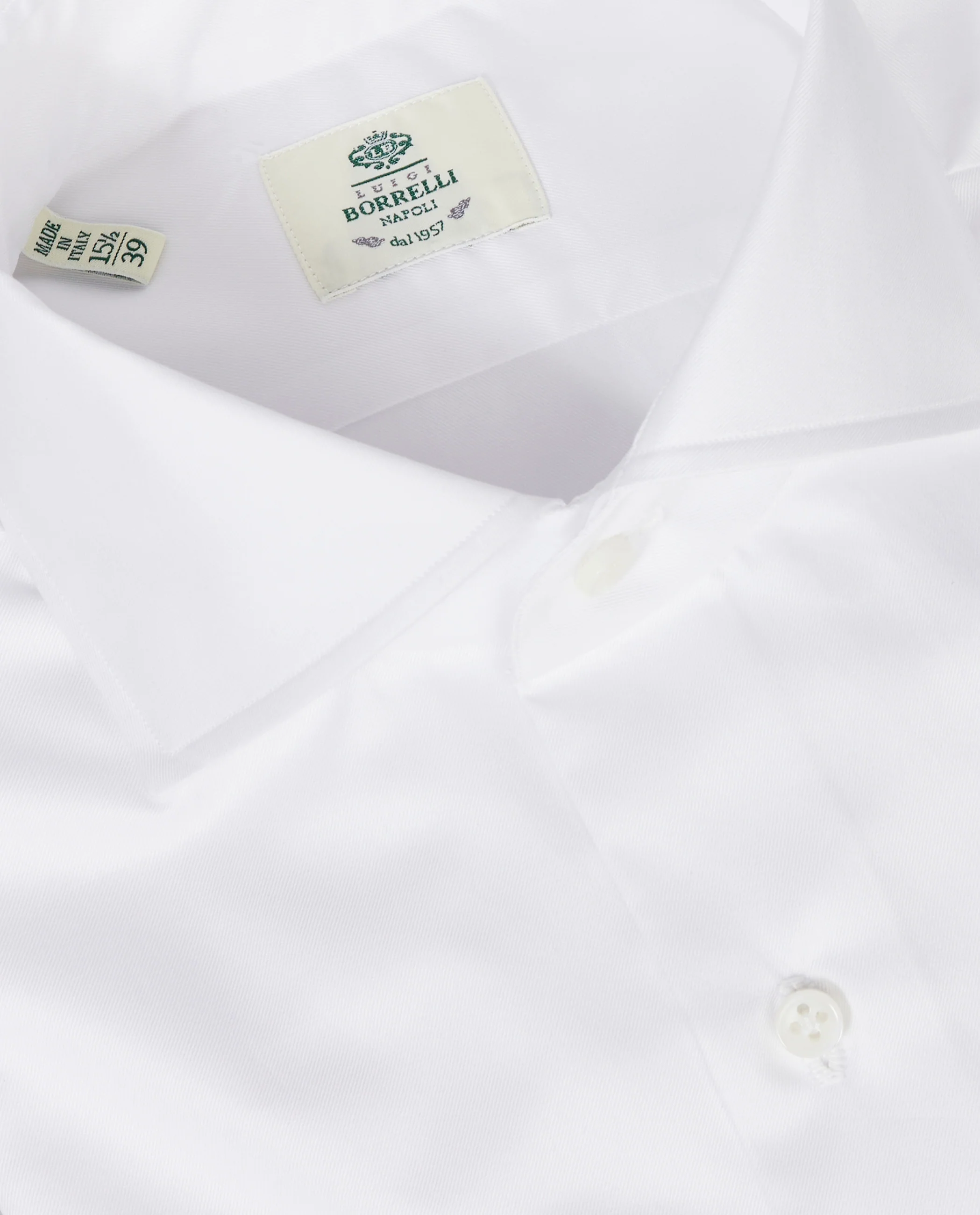 Twill Katoenen Shirt - Wit - Image 2