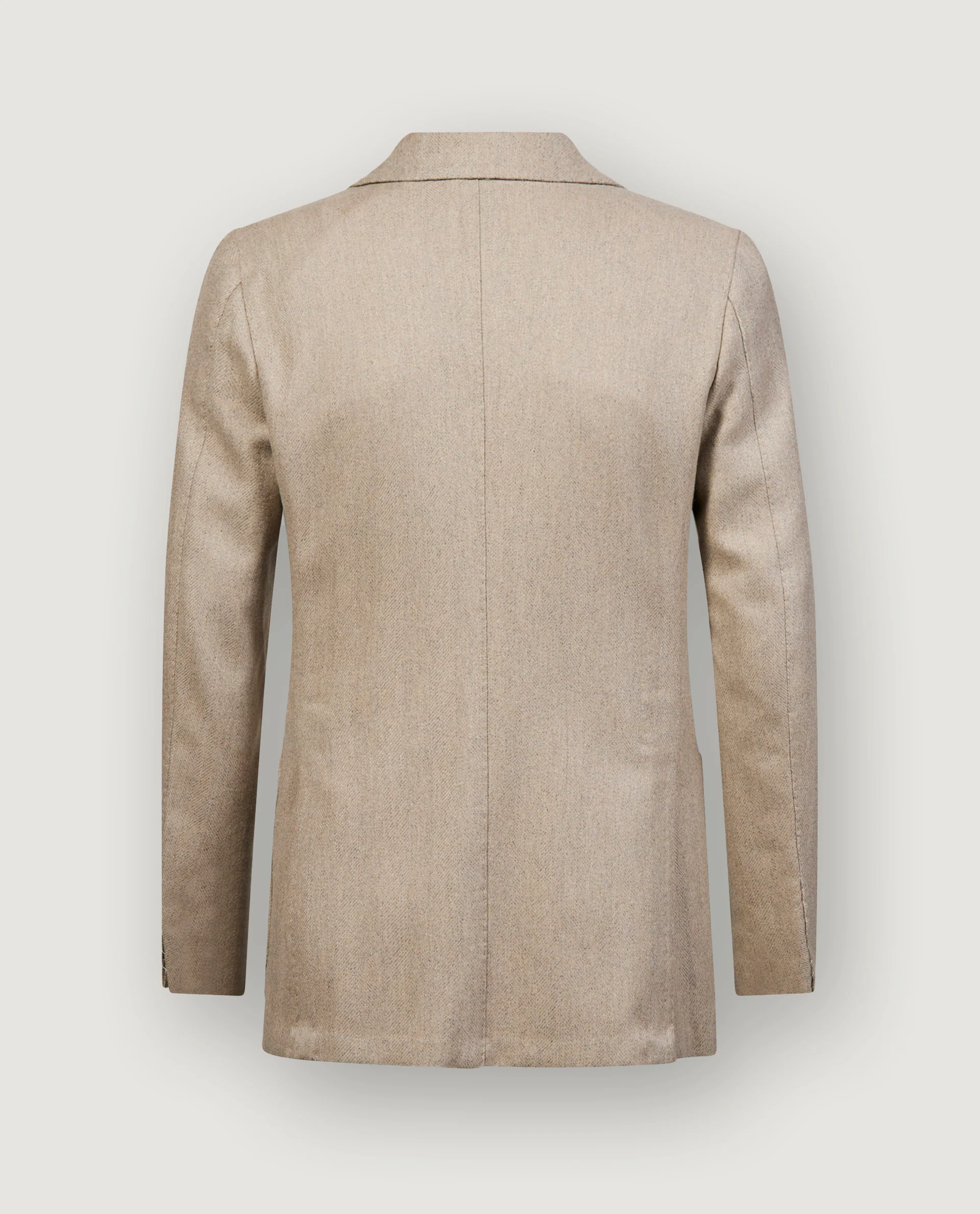 Twill Wol Jasje - Lichtbruin - Image 7