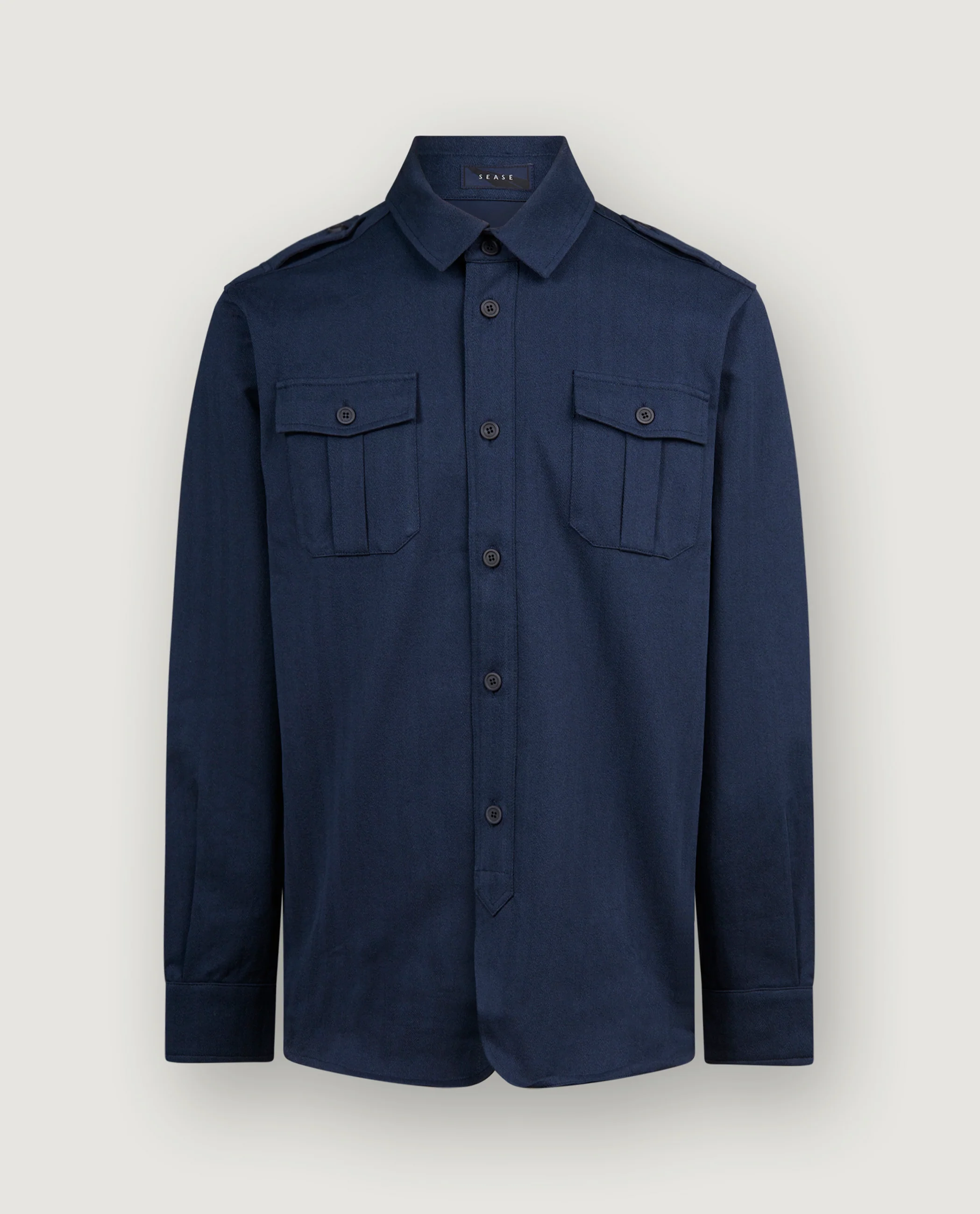 Utility Overshirt - Blauw