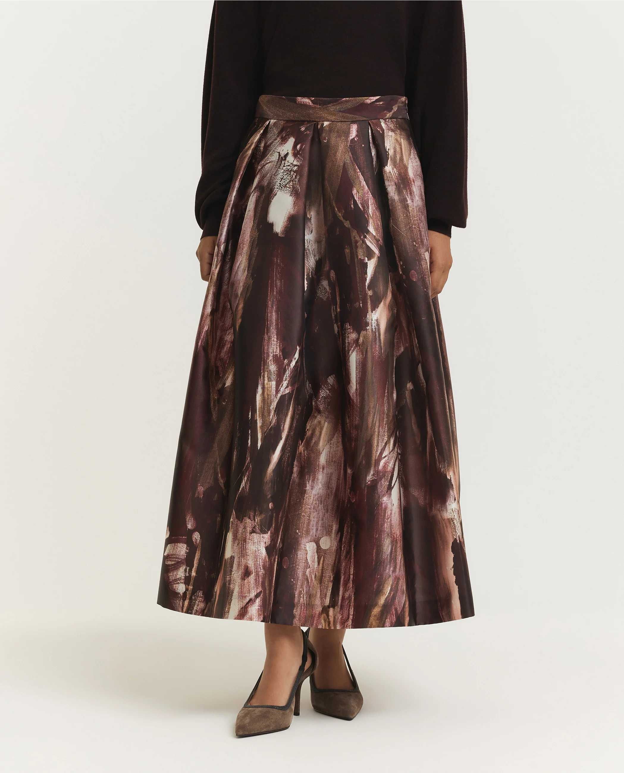 Volumineuze Midi Rok - Image 2
