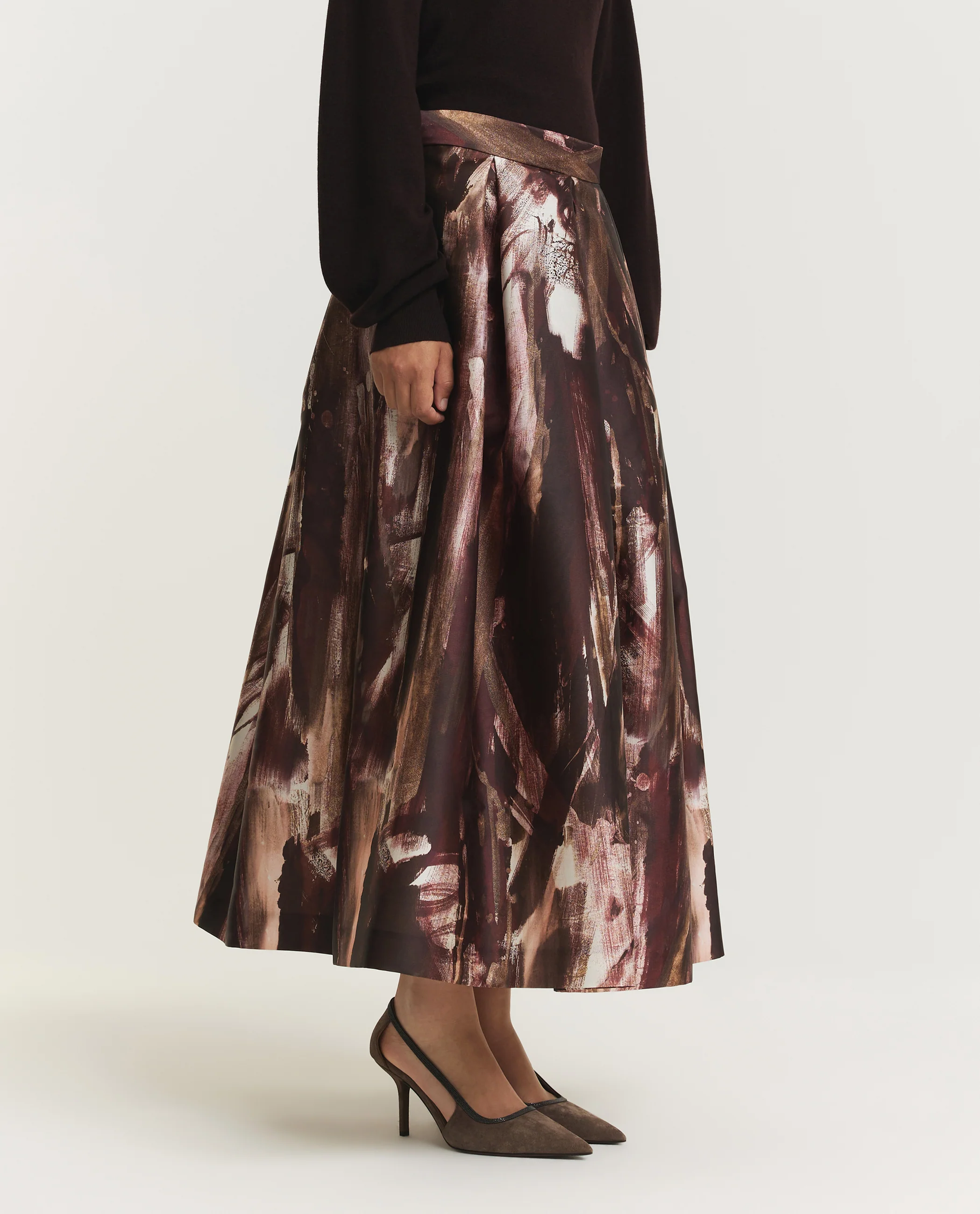Volumineuze Midi Rok - Image 3