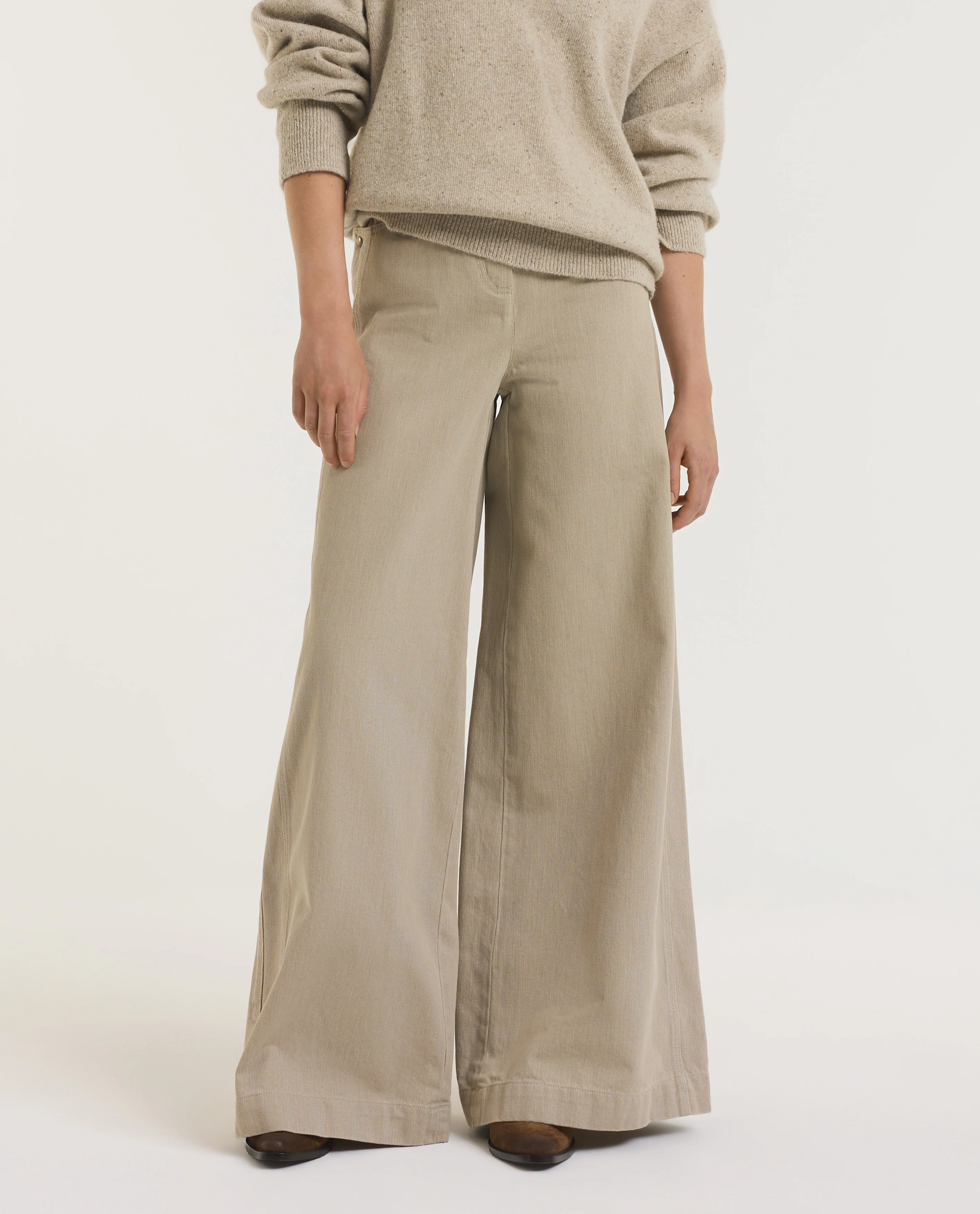 Wijde Bull Denim Broek - Image 2
