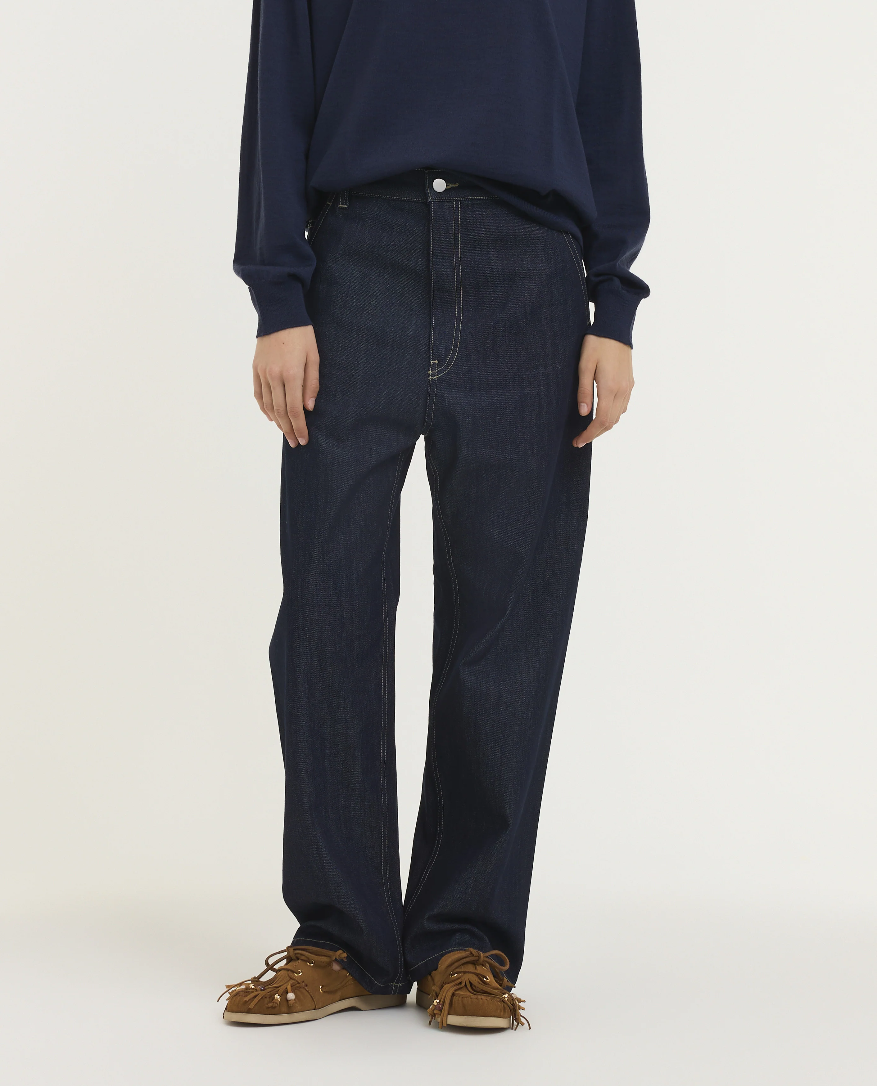 Wijde Denim Broek - Image 2