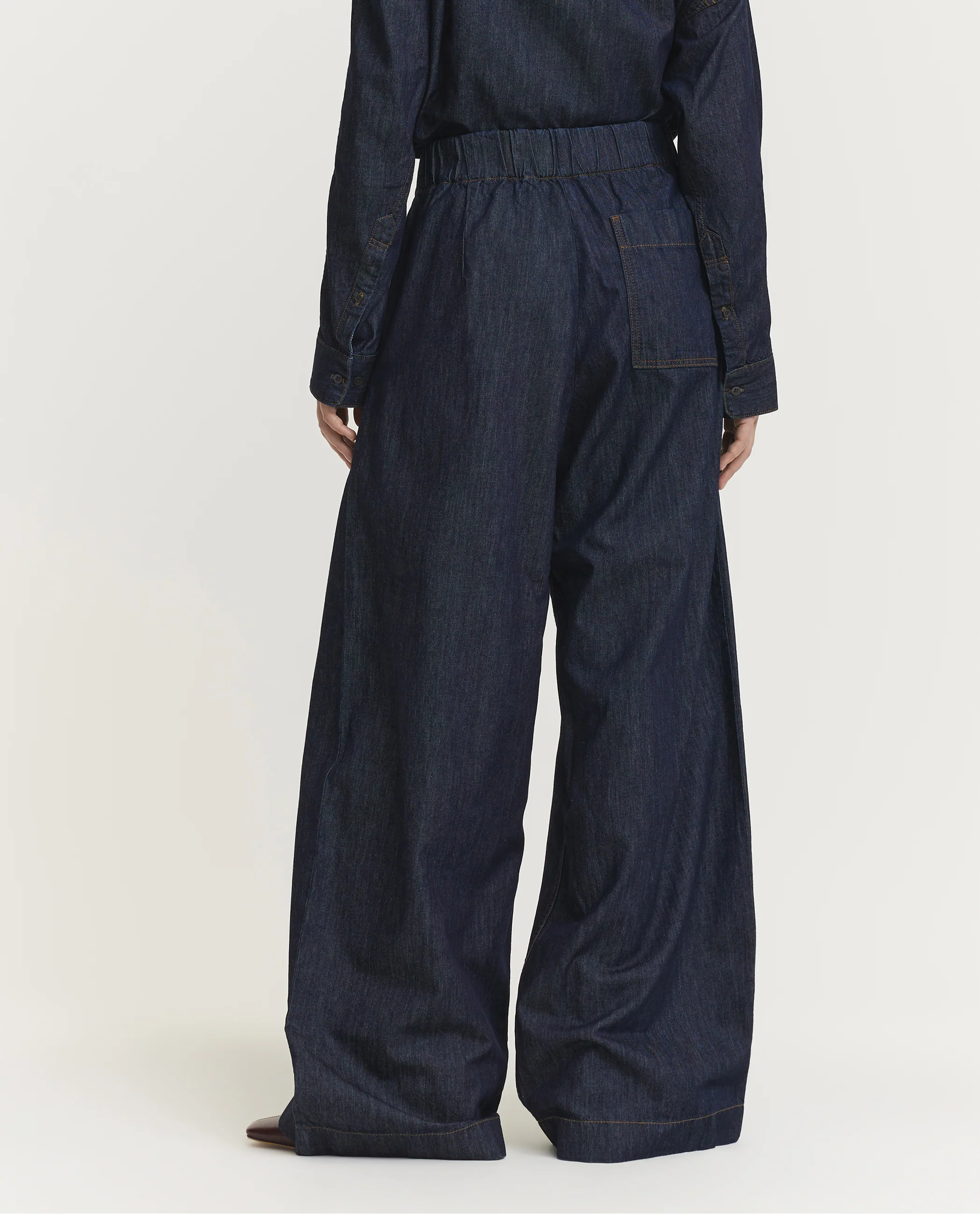 Wijde Pila Denim Broek - Image 4