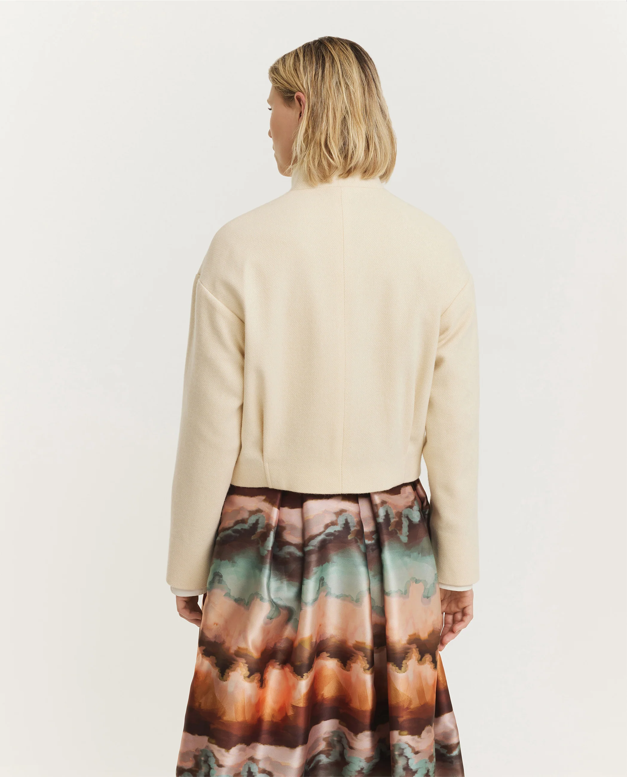 Wol Cashmere Peacoat - Image 5