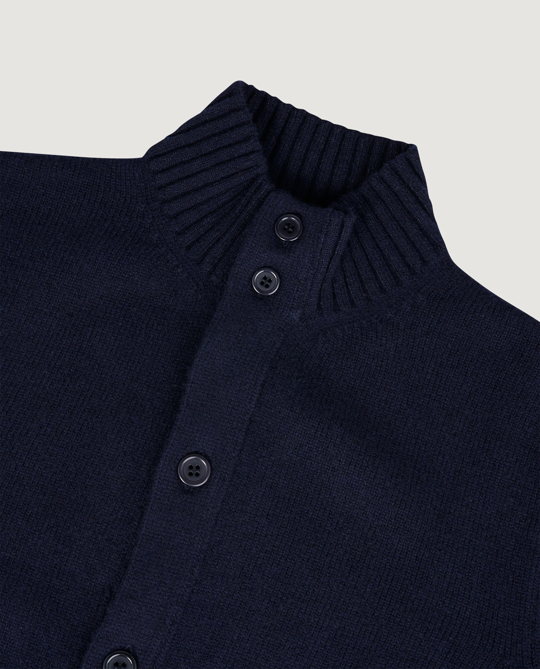 Wol Cashmere Vest - Donkerblauw - Image 5