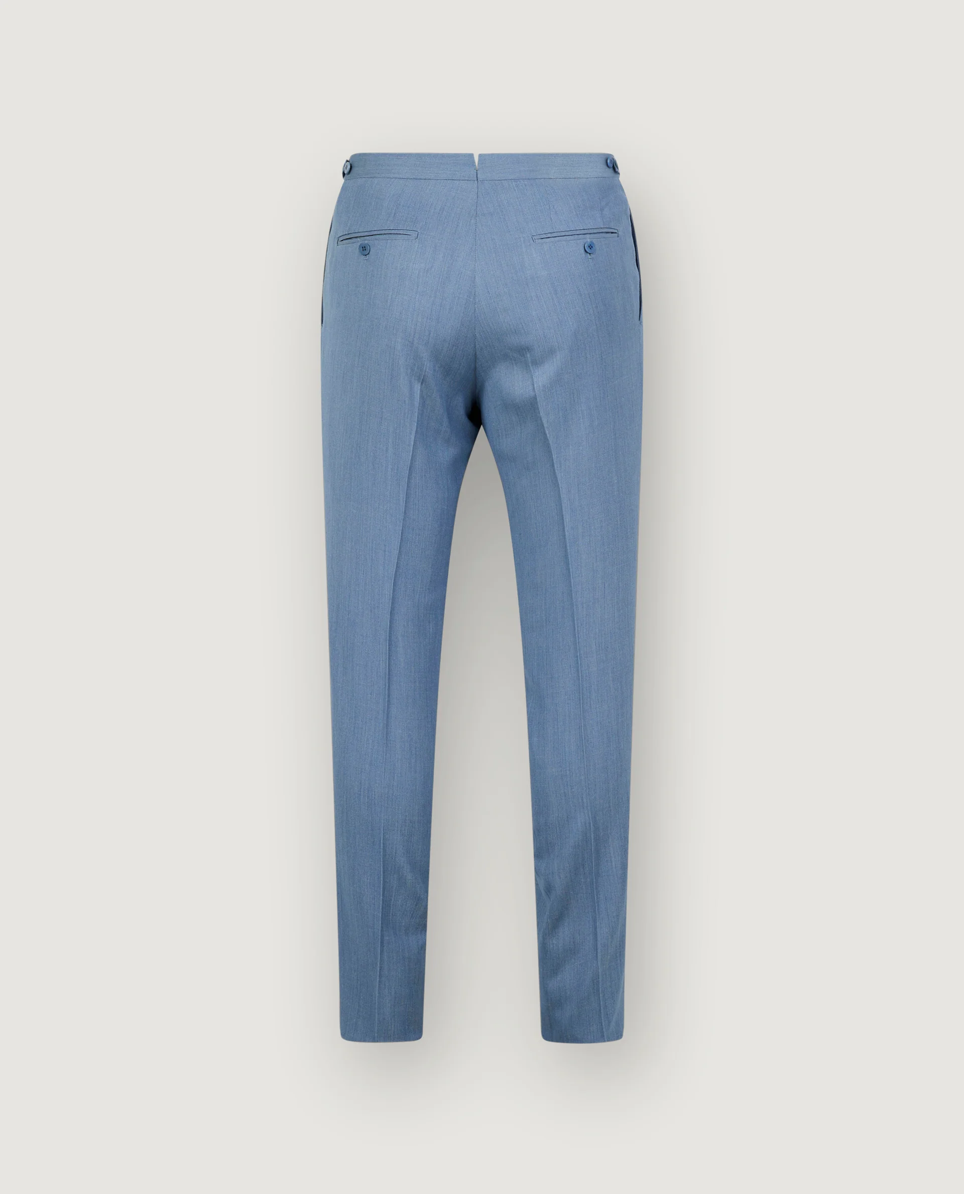 Wol Mix Broek - Lichtblauw - Image 3