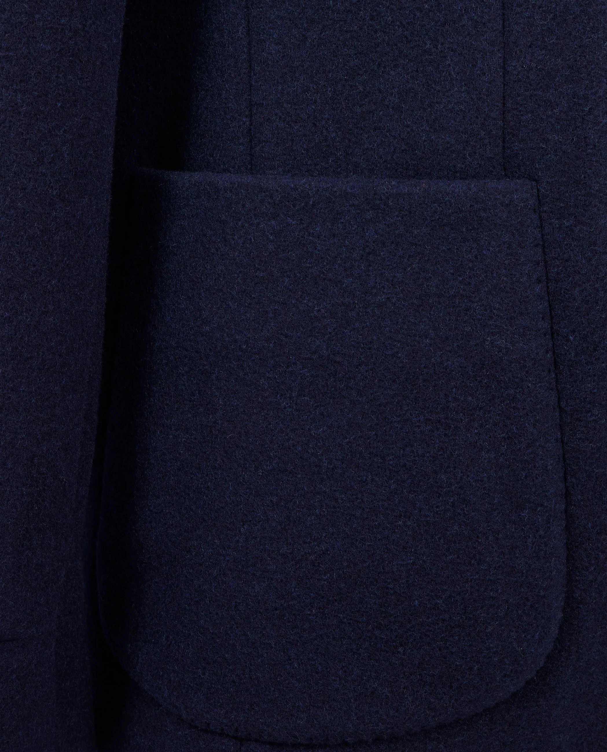Wollen Hoodie Blazer - Donkerblauw - Image 6