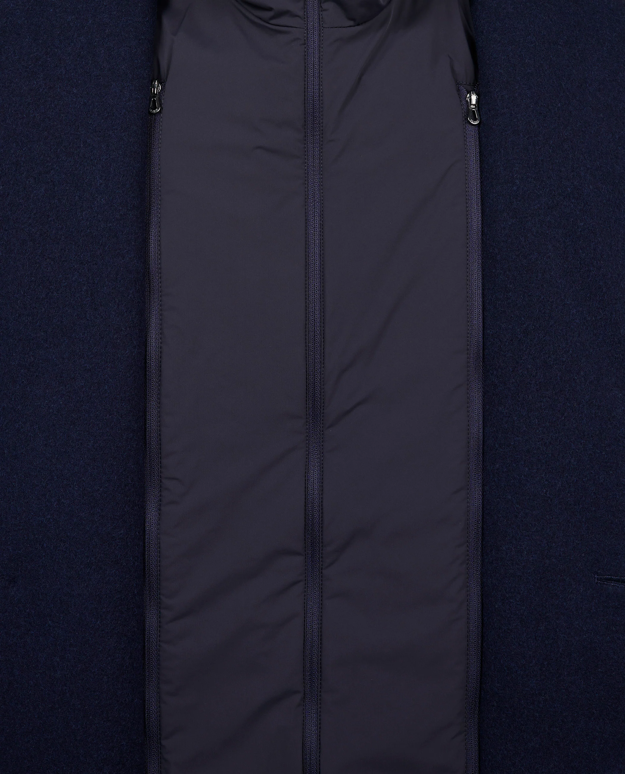 Wollen Hoodie Blazer - Donkerblauw - Image 8