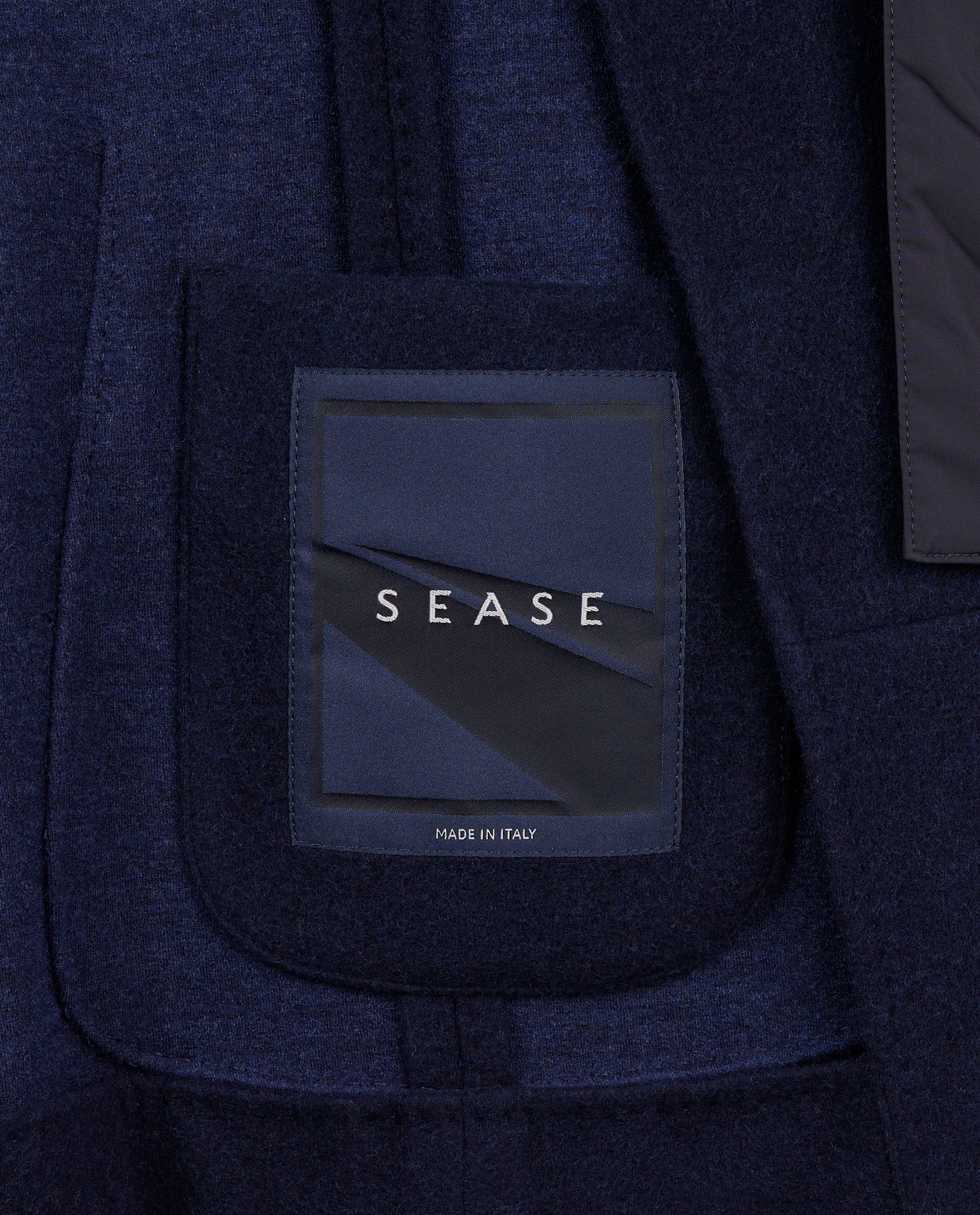 Wollen Hoodie Blazer - Donkerblauw - Image 9