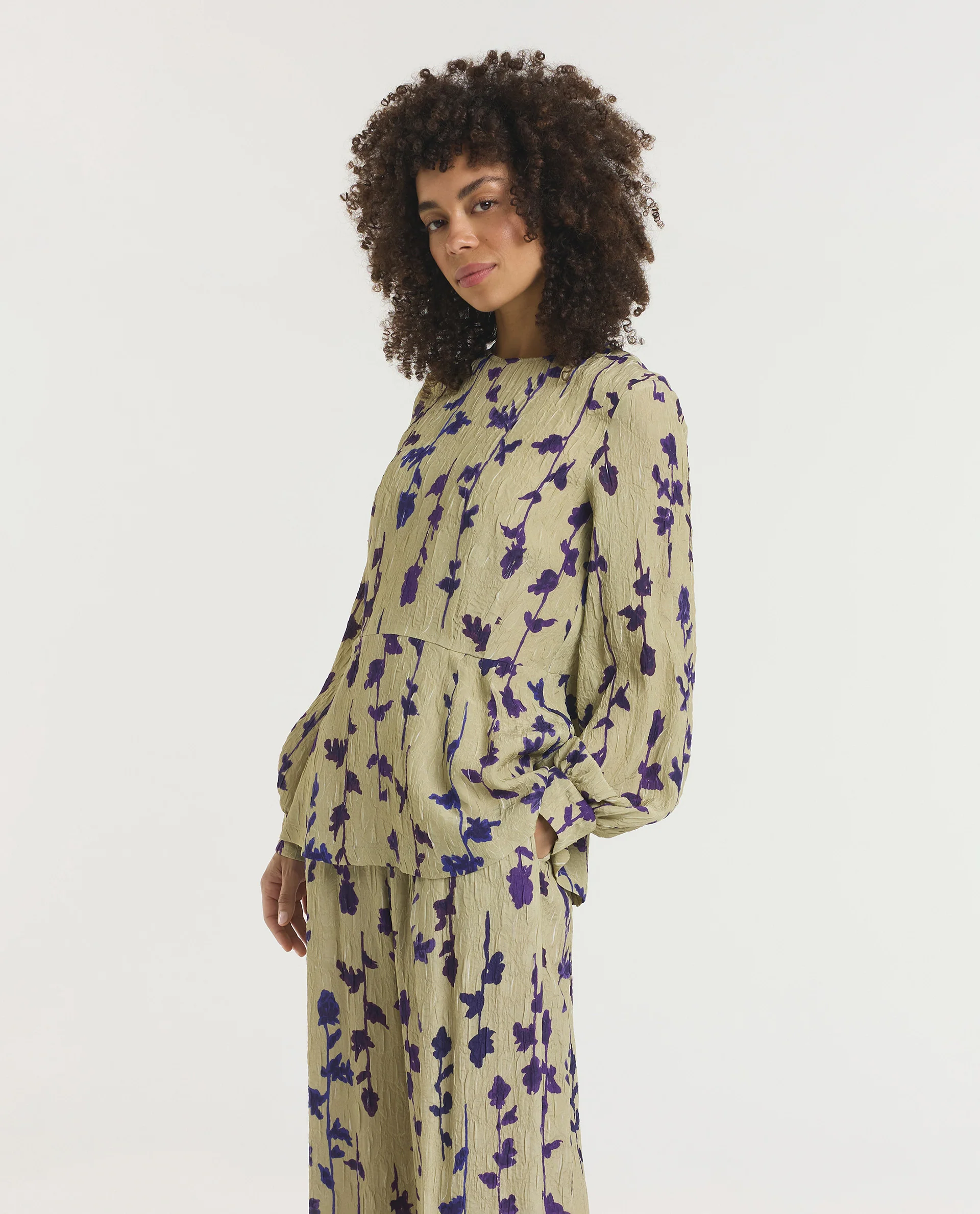 Zijde-mix blouse - Image 4