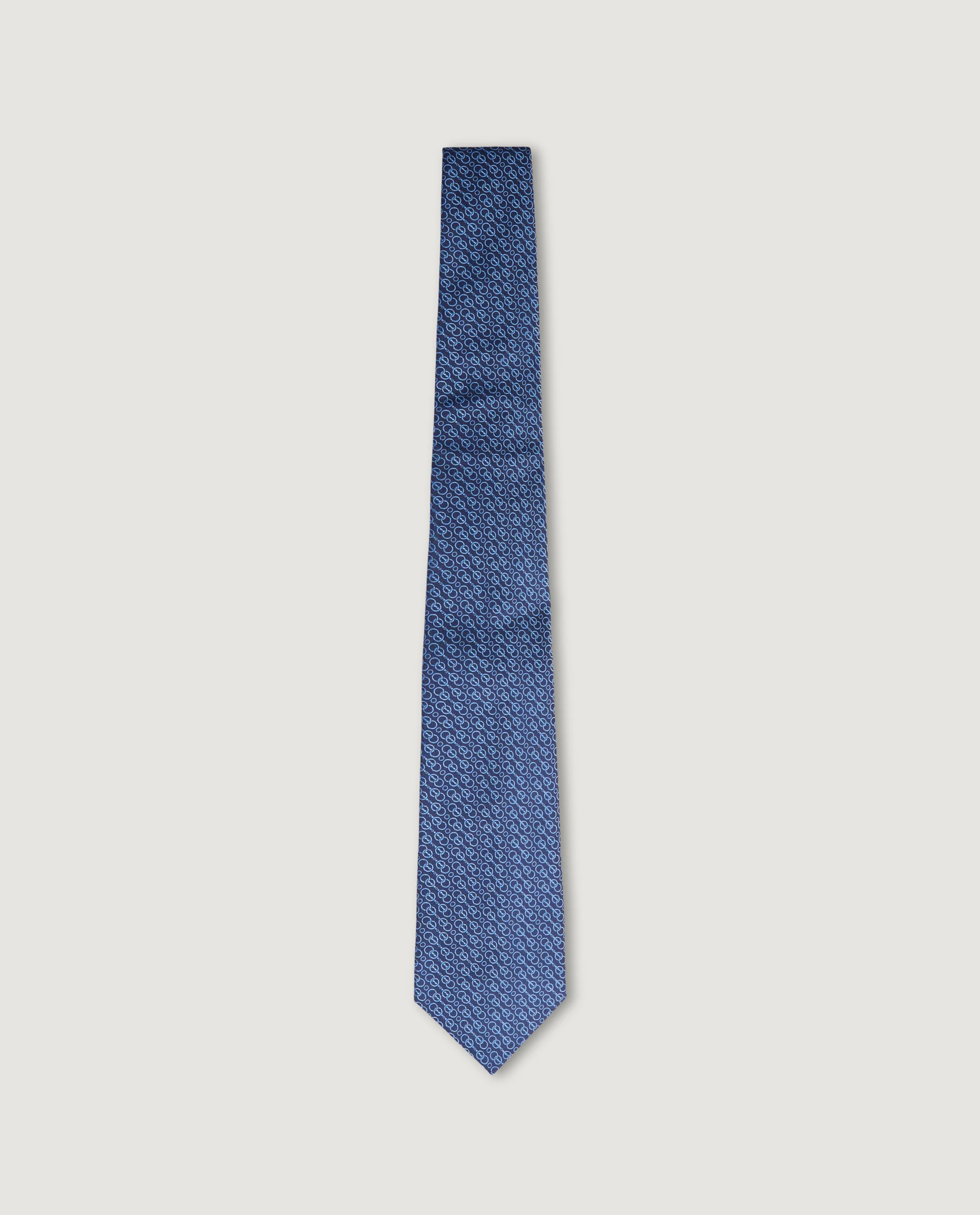 Zijden Das - Blauw