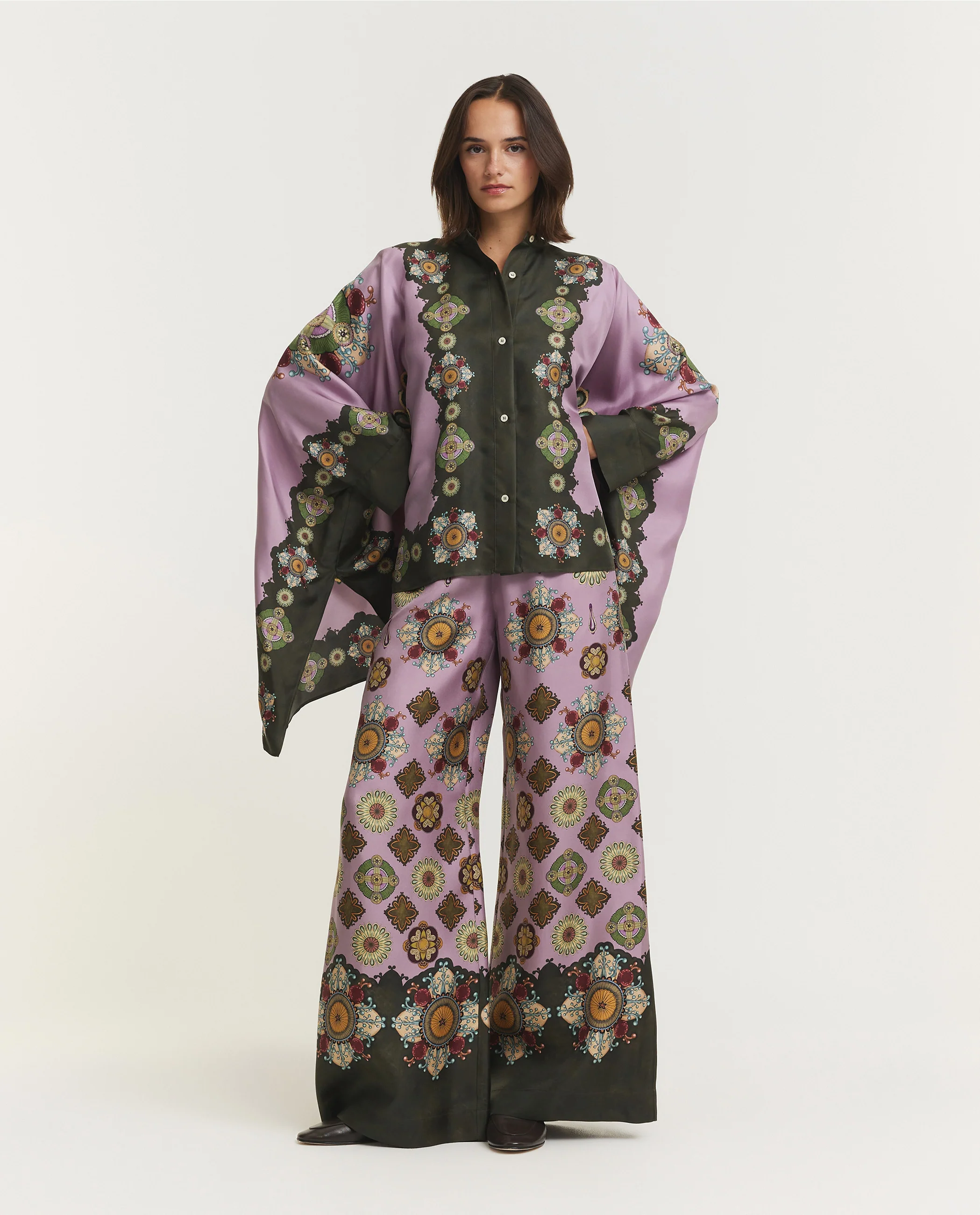 Zijden Foulard Blouse - Image 3