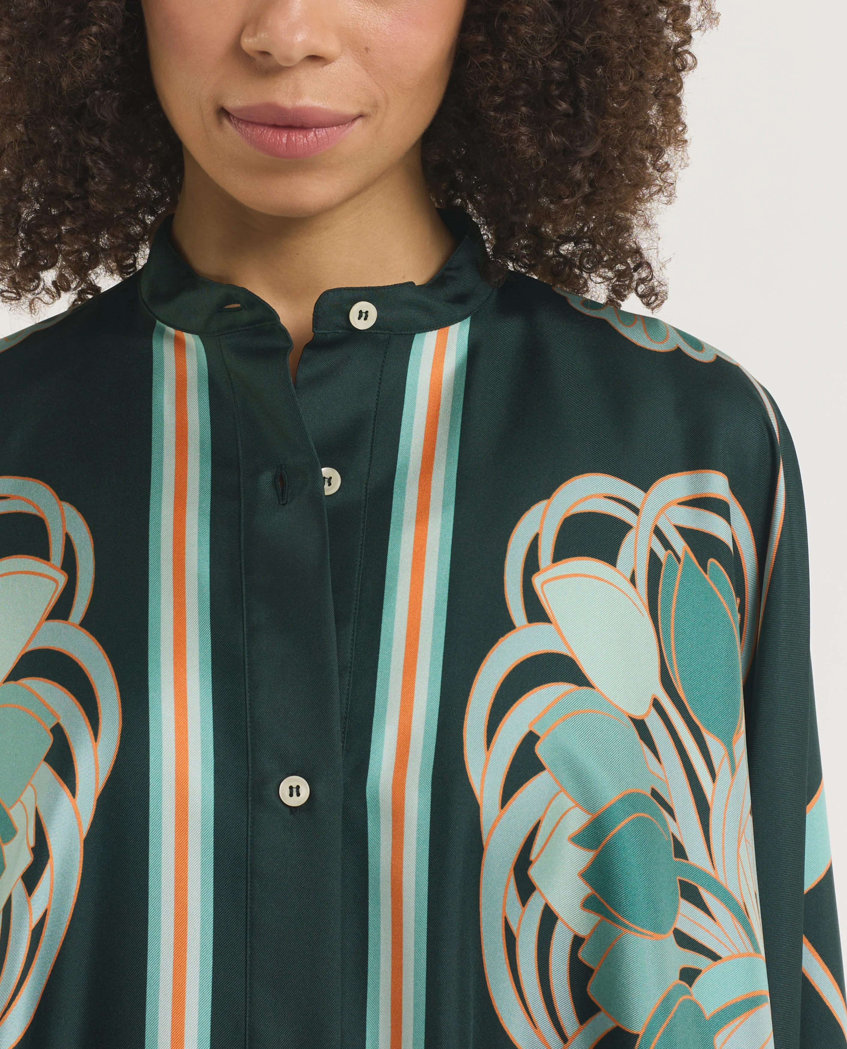 Zijden Foulard Blouse - Image 2