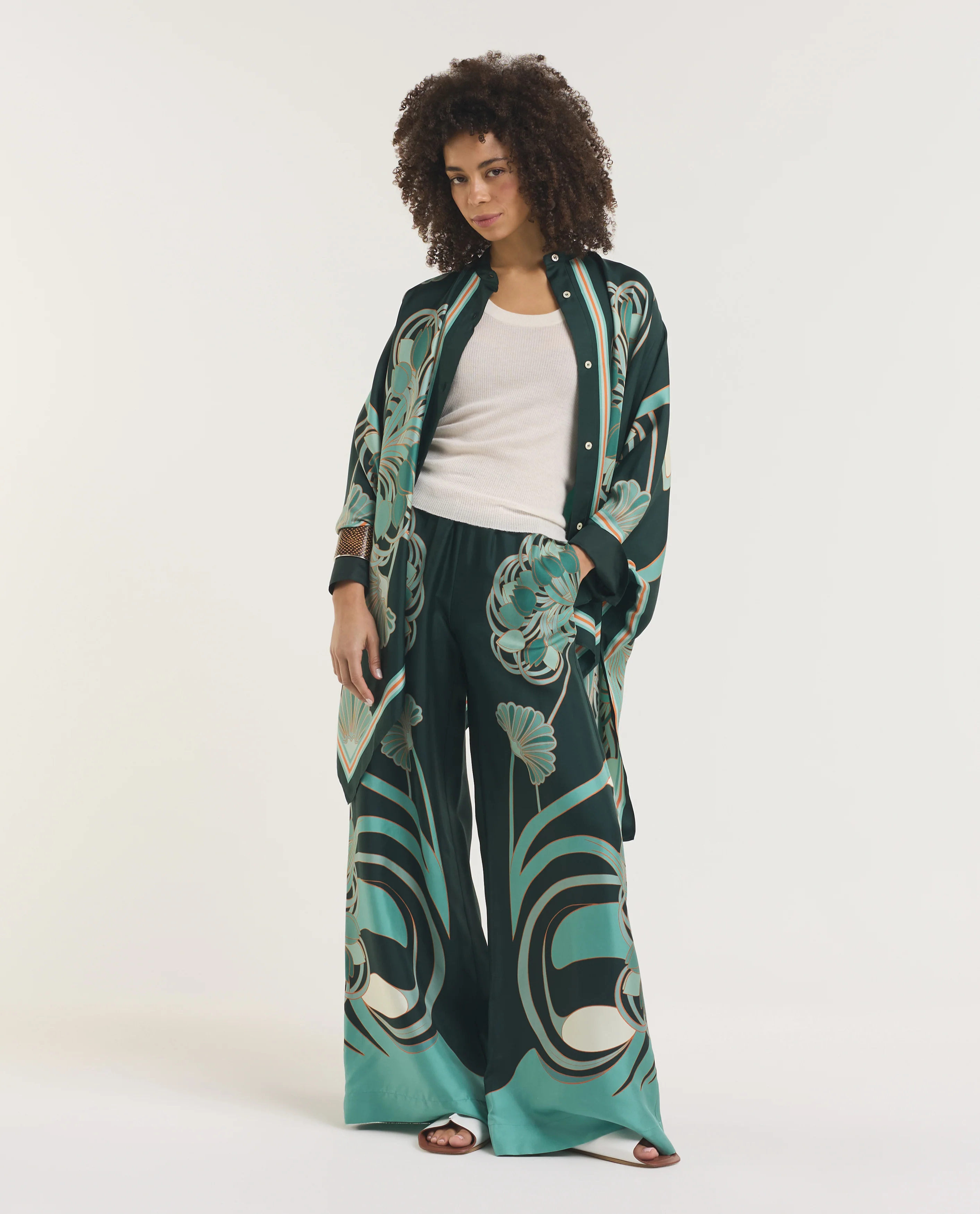 Zijden Foulard Blouse - Image 3