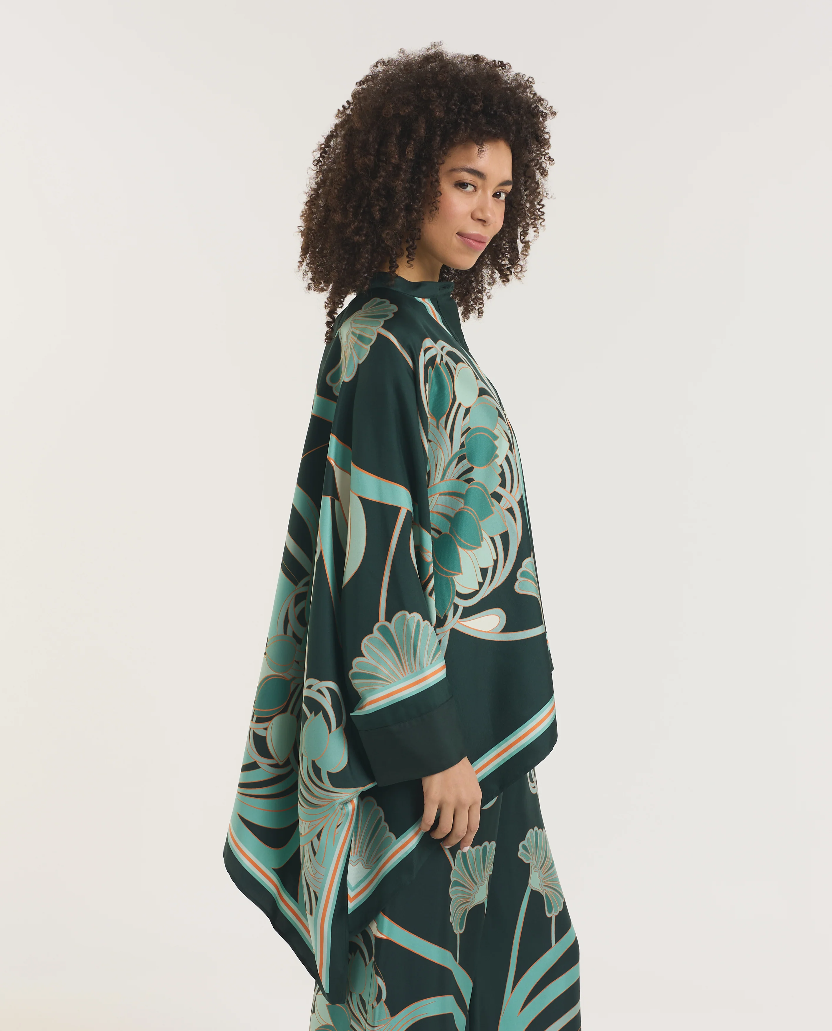 Zijden Foulard Blouse - Image 4