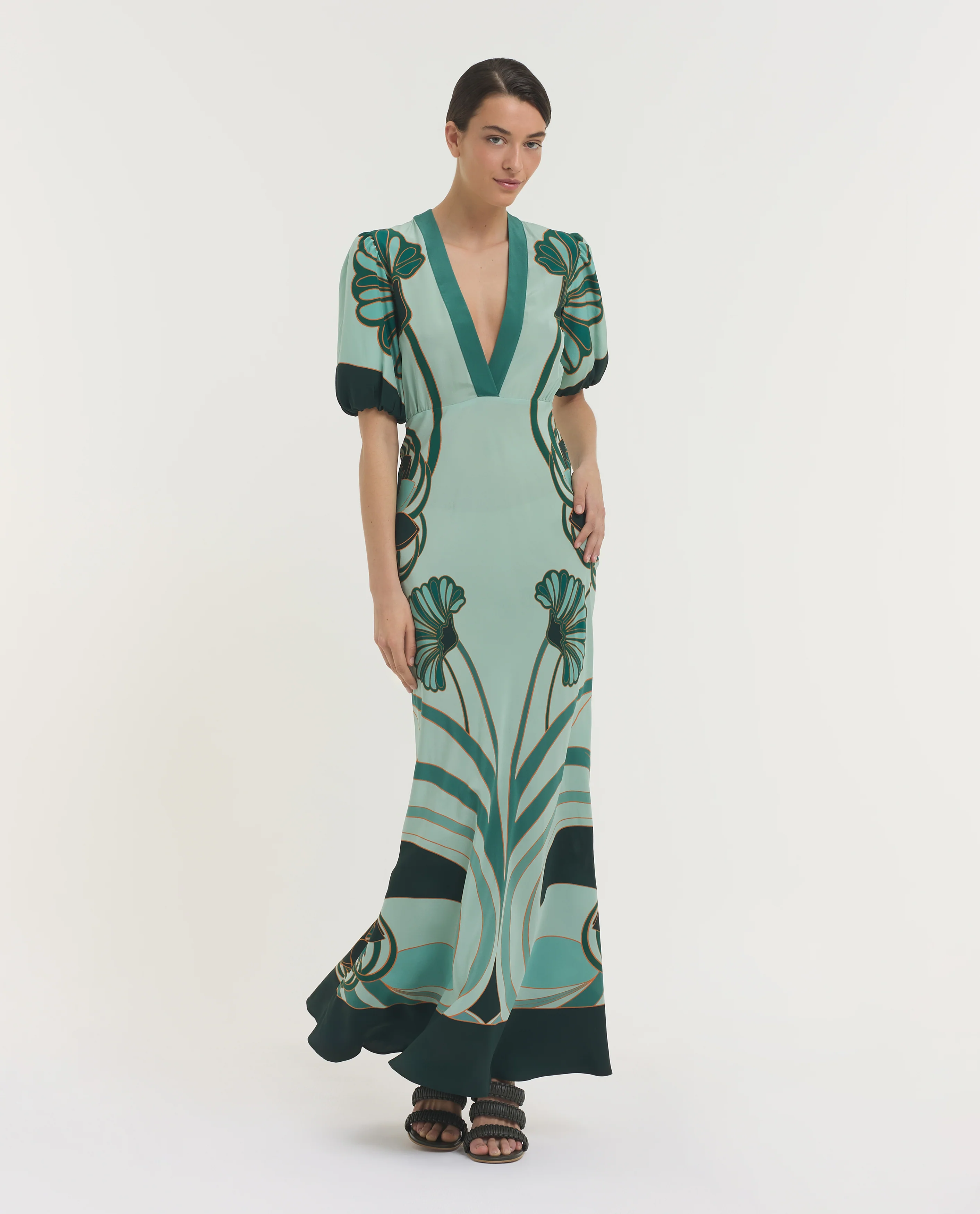 Zijden Marlene Jurk - Image 6